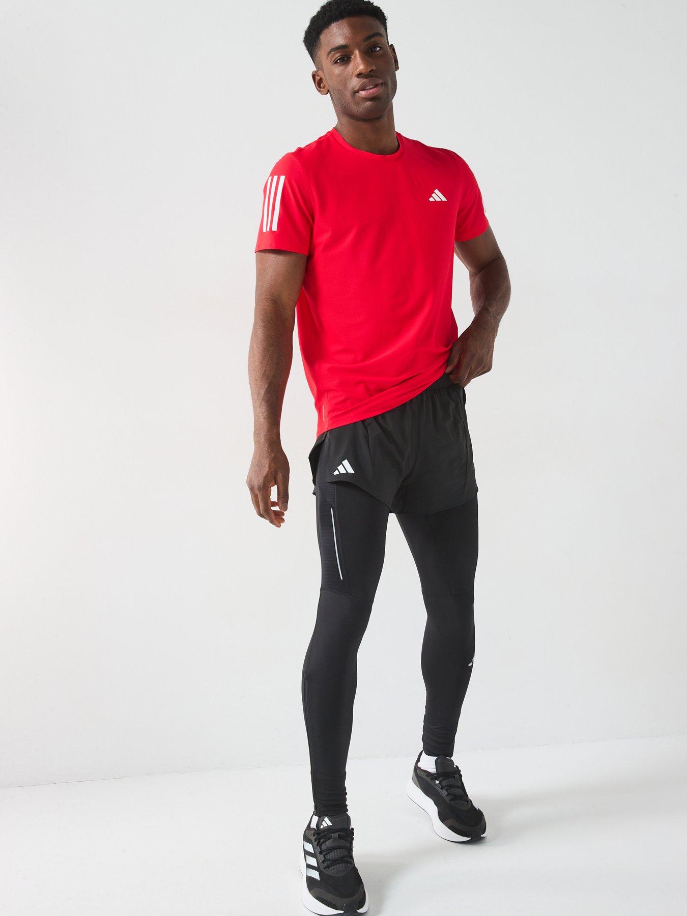  image of adidas-mens-running-adizero-split-shorts-black