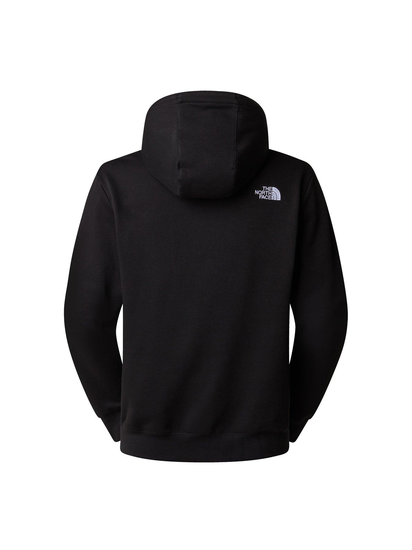  image of the-north-face-mens-essential-relaxed-hoodie-black