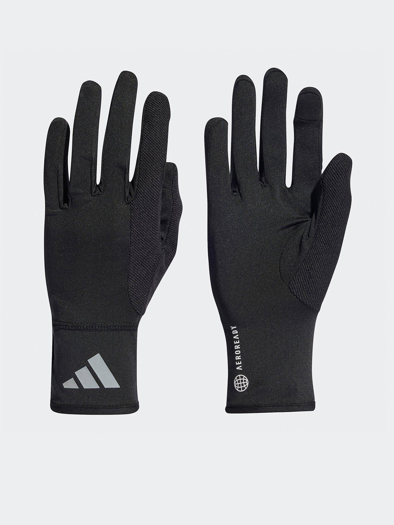  image of adidas-unisex-training-gloves-blackreflective-silver