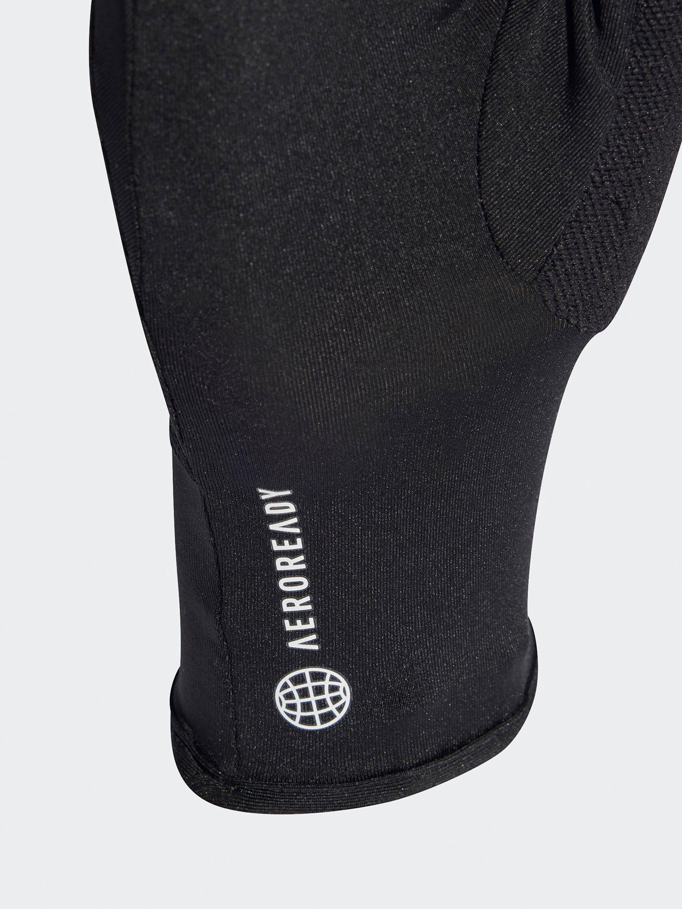  image of adidas-unisex-training-gloves-blackreflective-silver