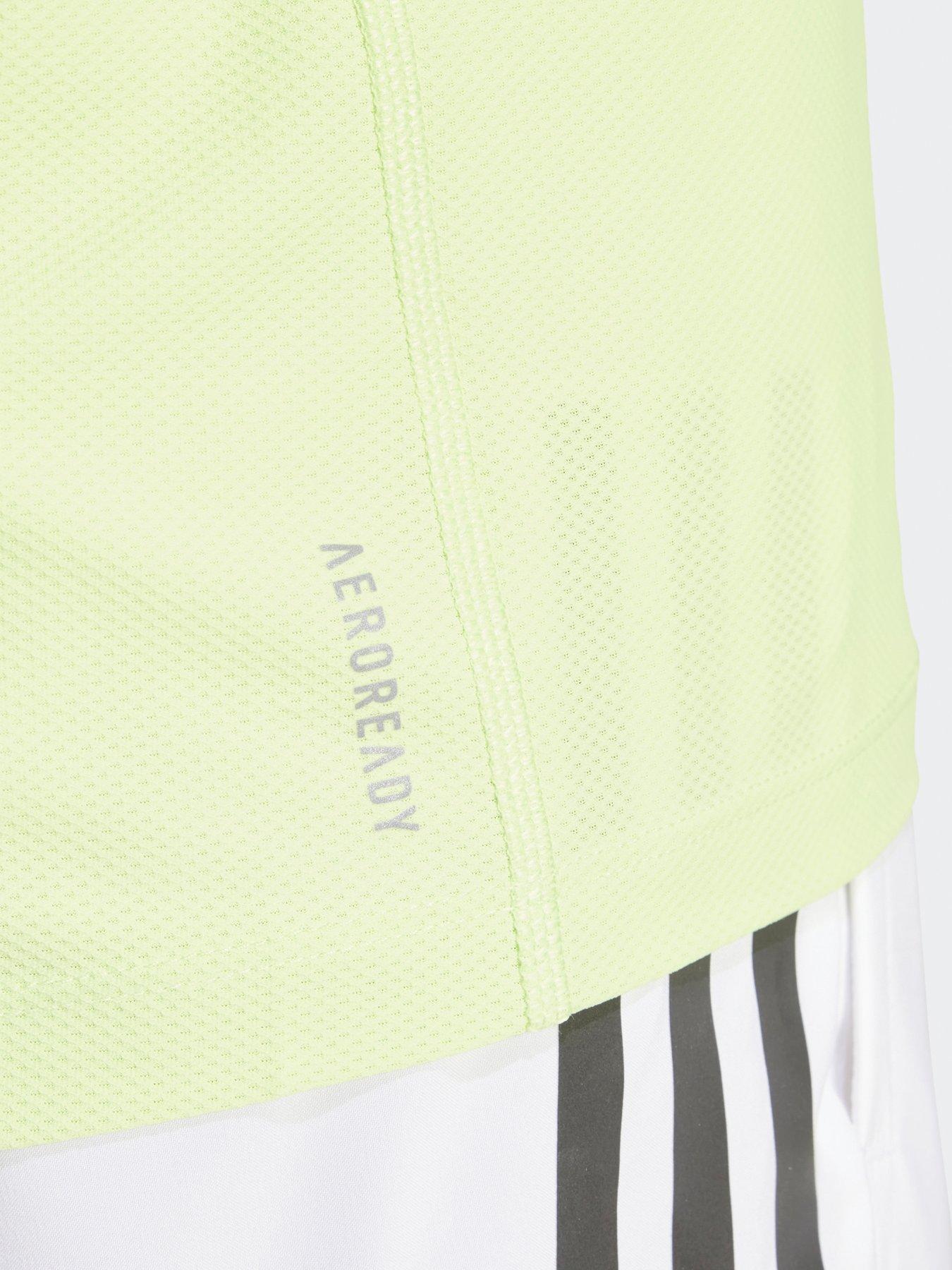  image of adidas-mens-running-own-the-run-tank-green