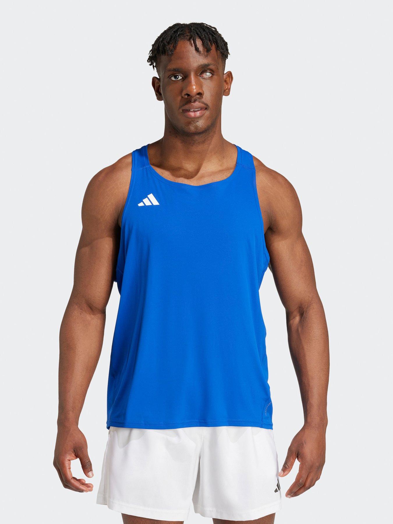 adidas-mens-running-adizero-vest-blue