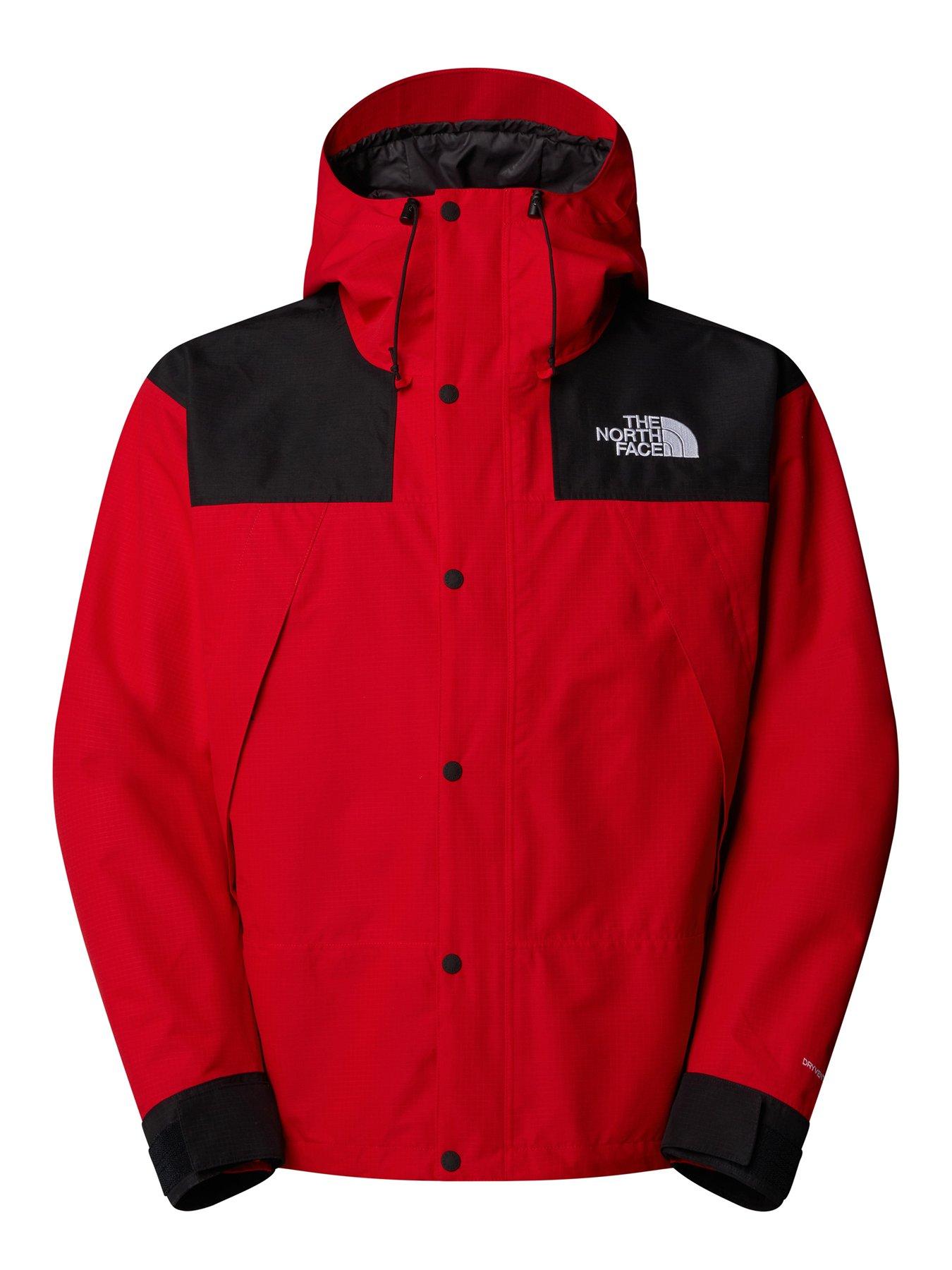  image of the-north-face-mens-dryvent-mono-mountain-jacket-red