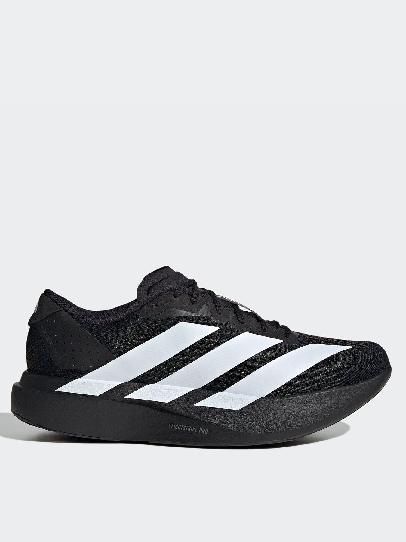  image of adidas-mens-running-adizero-evo-sl-trainers-black-core-whiteblack