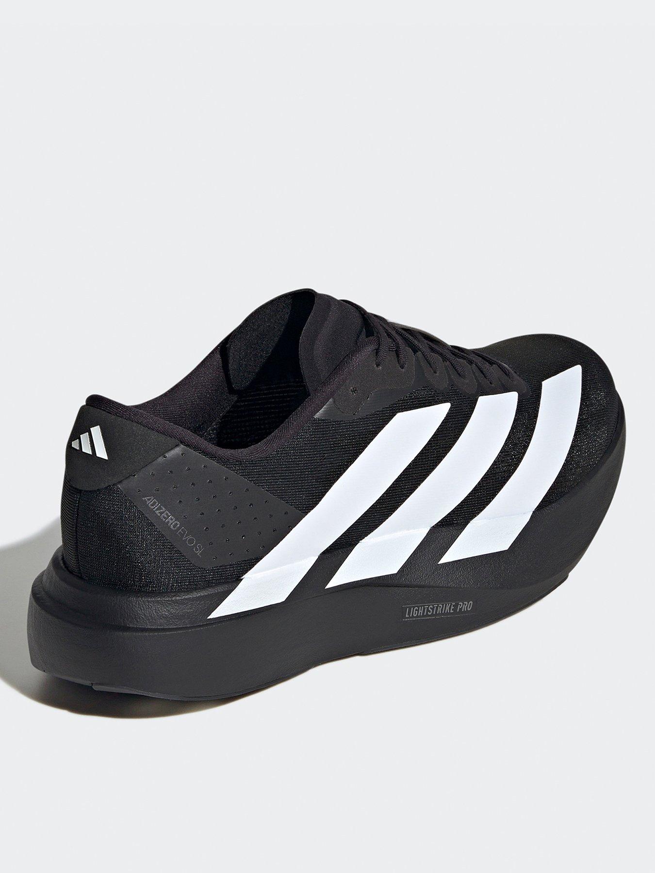  image of adidas-mens-running-adizero-evo-sl-trainers-black-core-whiteblack