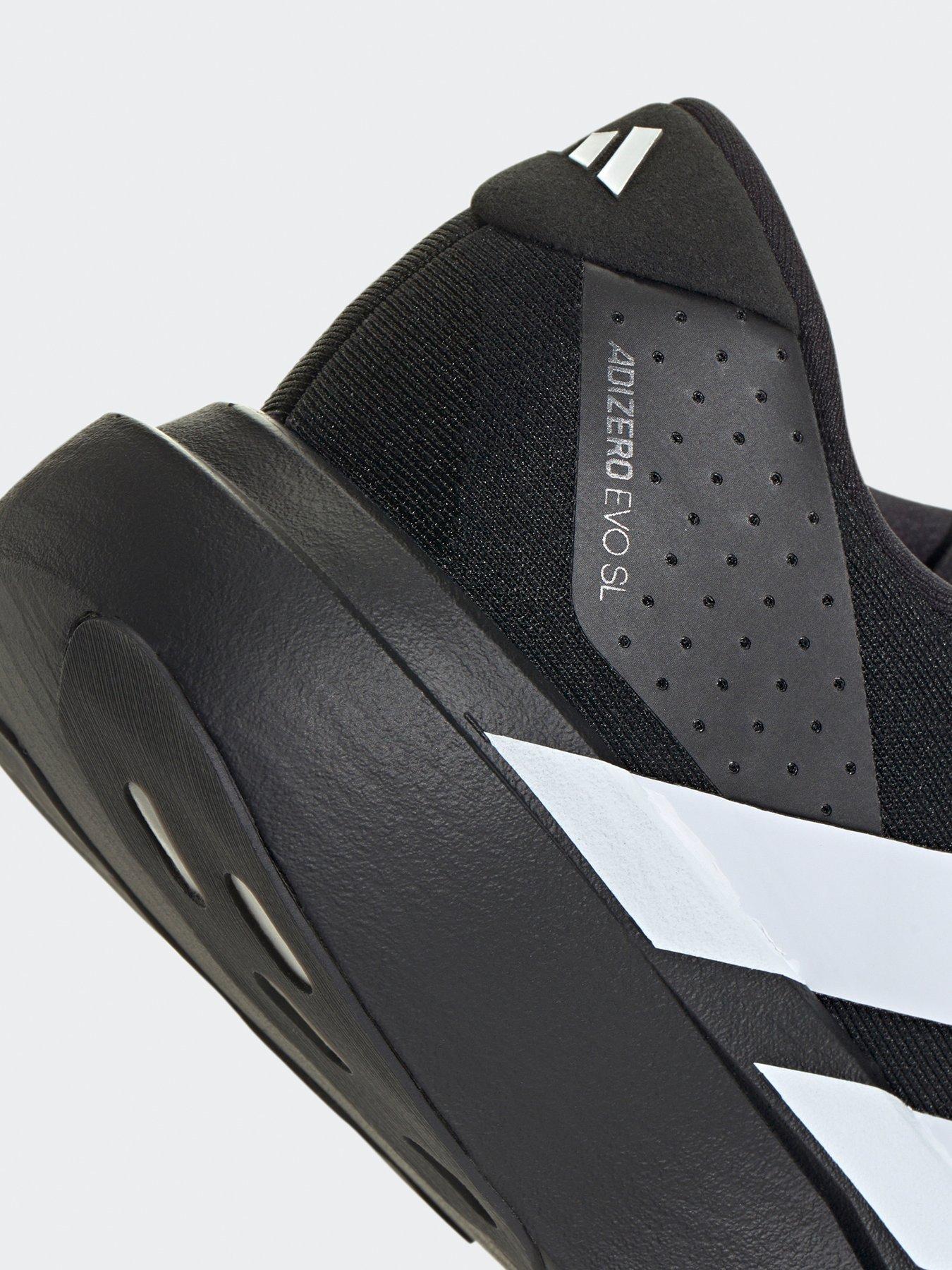  image of adidas-mens-running-adizero-evo-sl-trainers-black-core-whiteblack