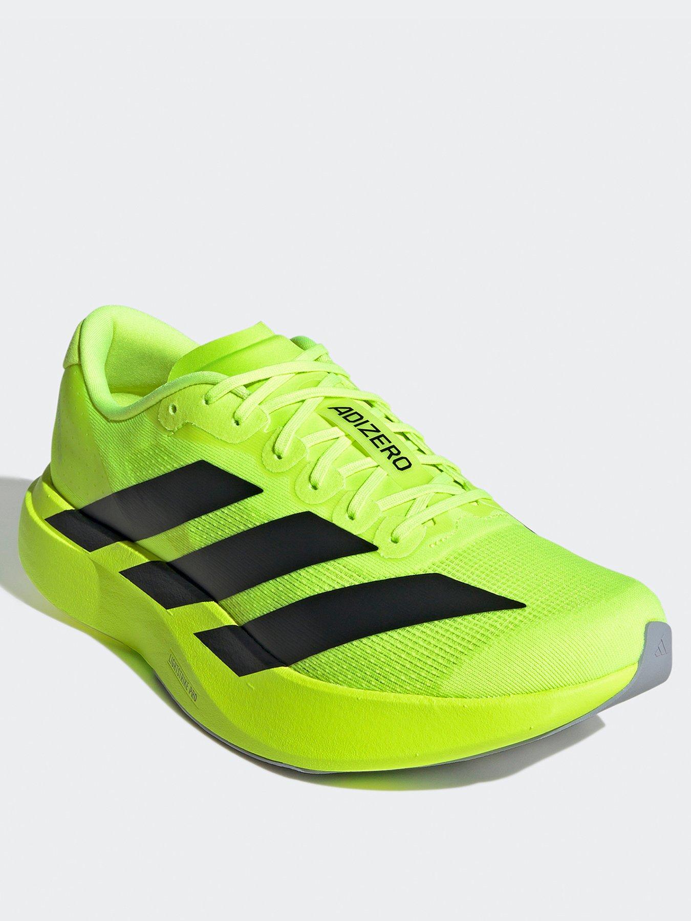  image of adidas-mens-running-adizero-evo-sl-trainers-yellow