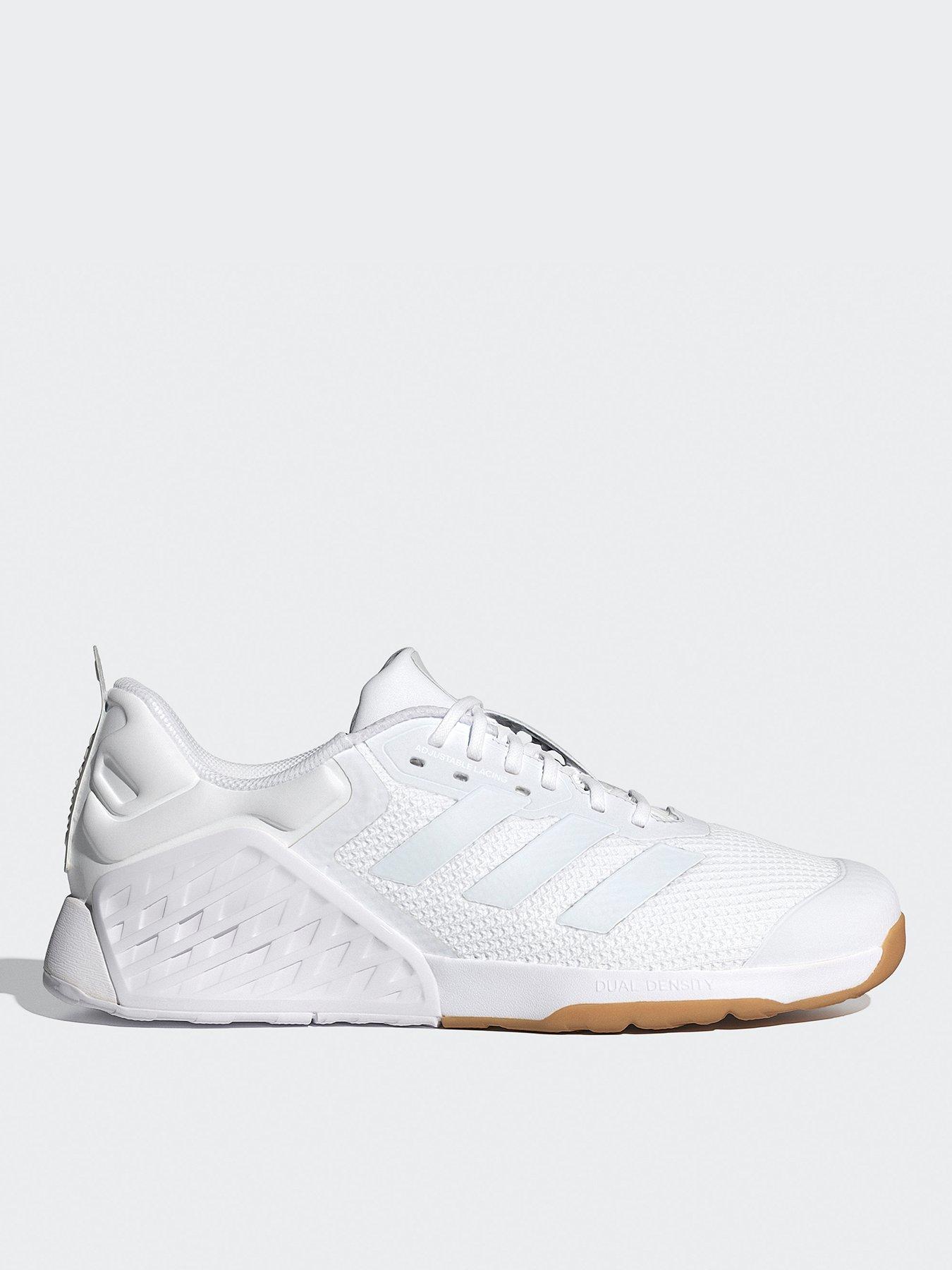 adidas Mens Training Dropset 3 Trainer - White