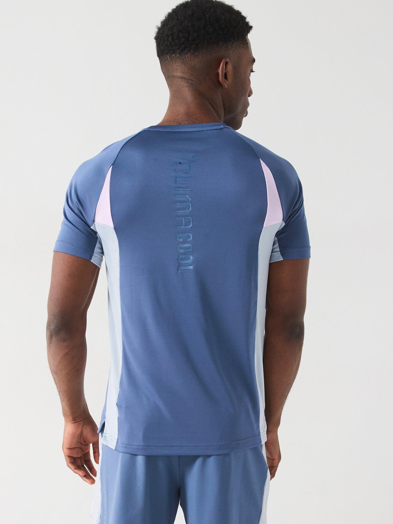  image of adidas-mens-training-tech-t-shirt-preloved-ink