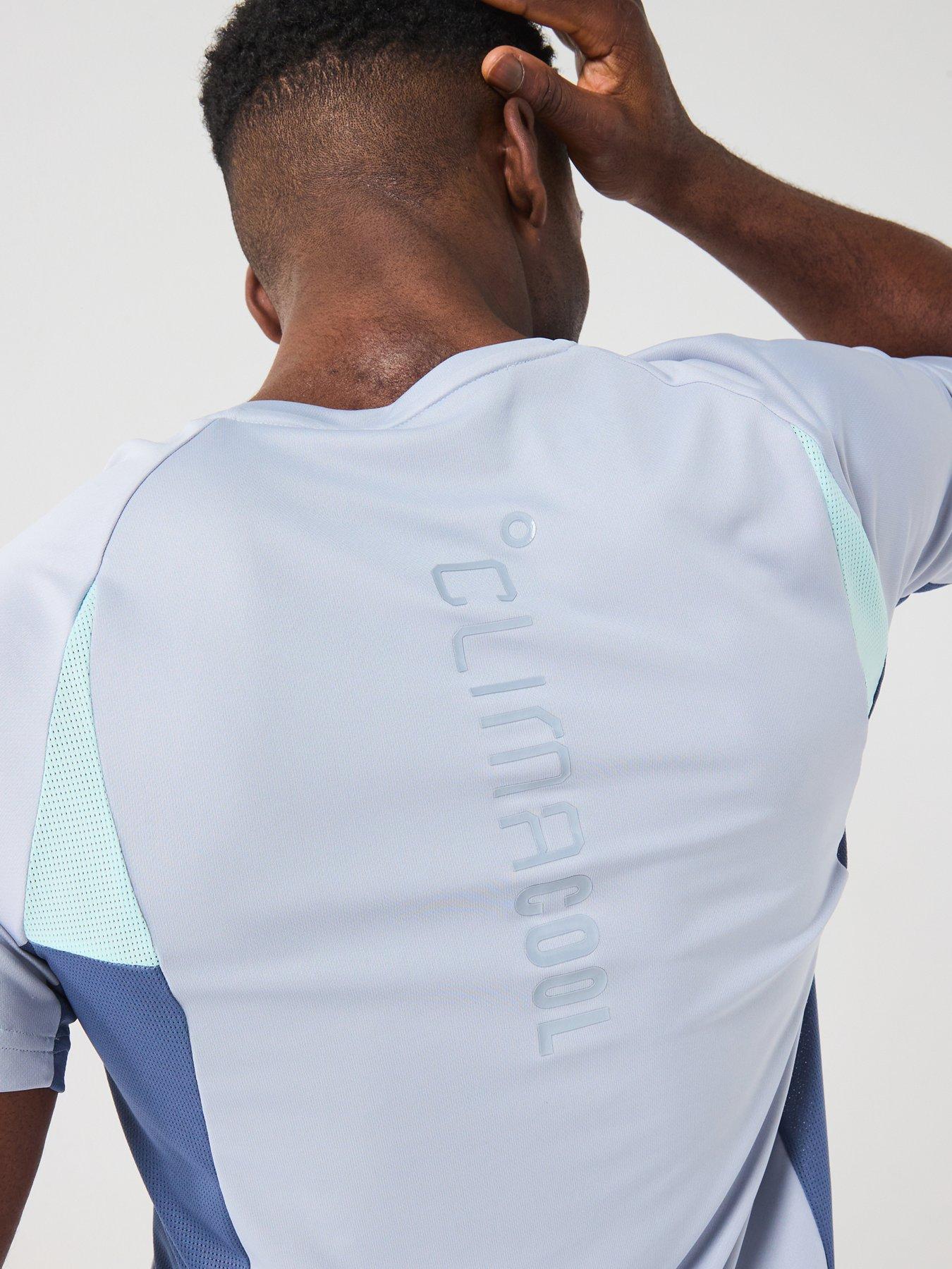  image of adidas-mens-training-tech-t-shirt-halo-silver