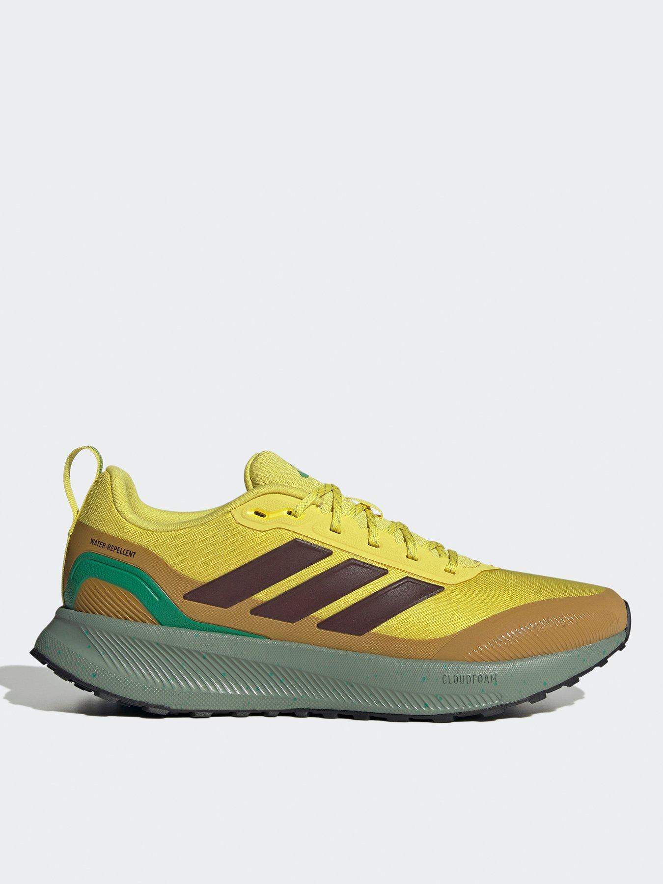 adidas-mens-trail-running-runfalcon-5-trainers-yellow
