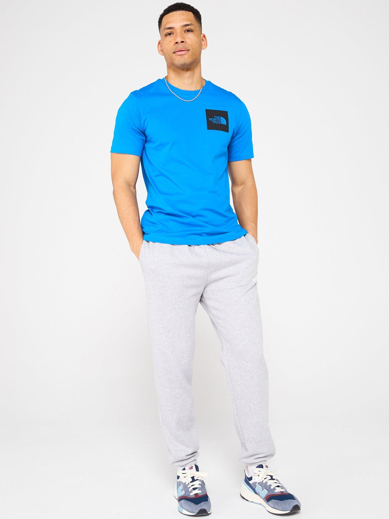  image of the-north-face-mens-short-sleeve-fine-tee-blue