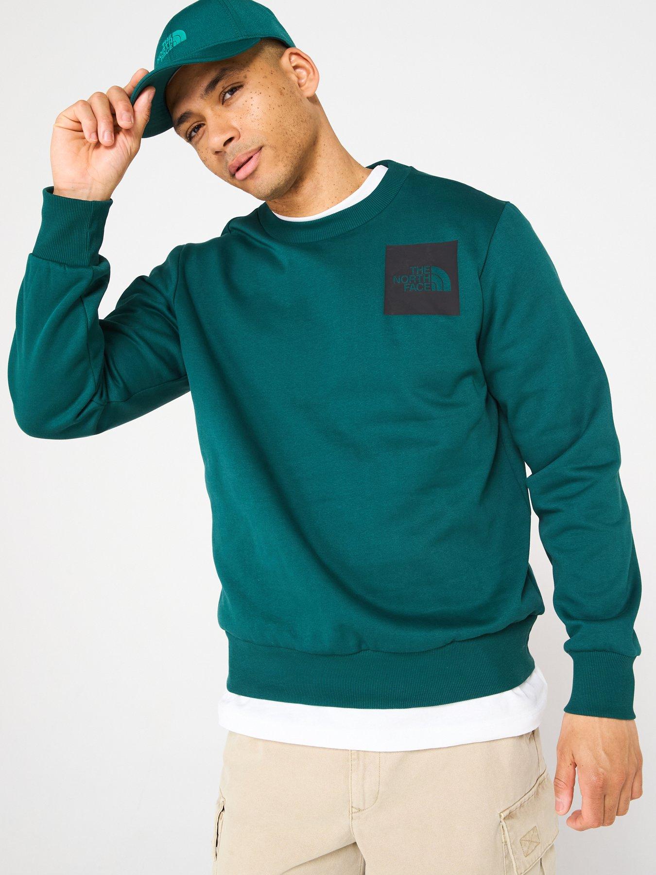 the-north-face-mens-fine-crew-sweatshirt-green