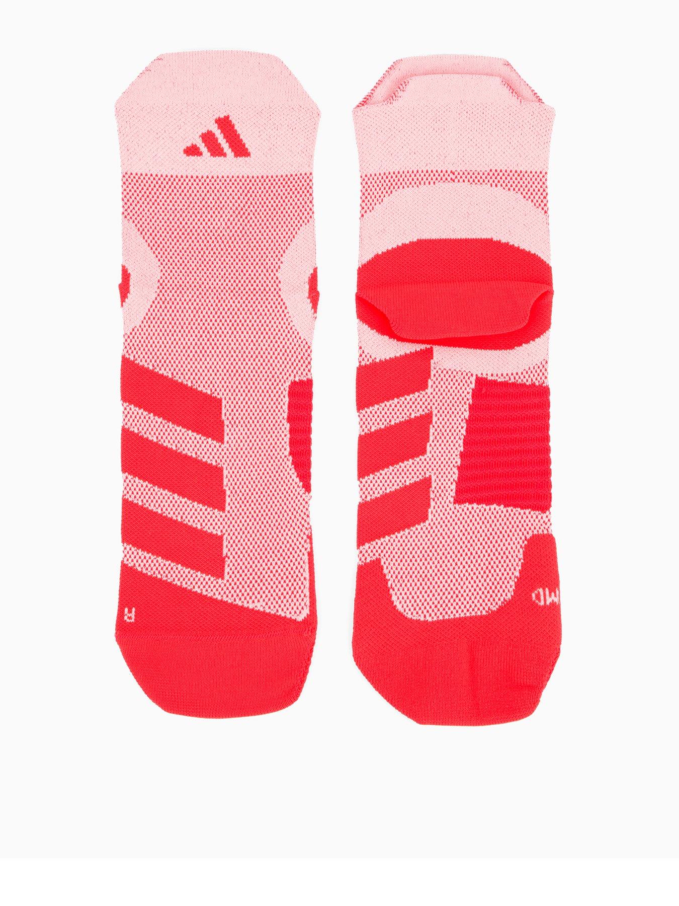 adidas-unisex-running-x-adizero-socks-red