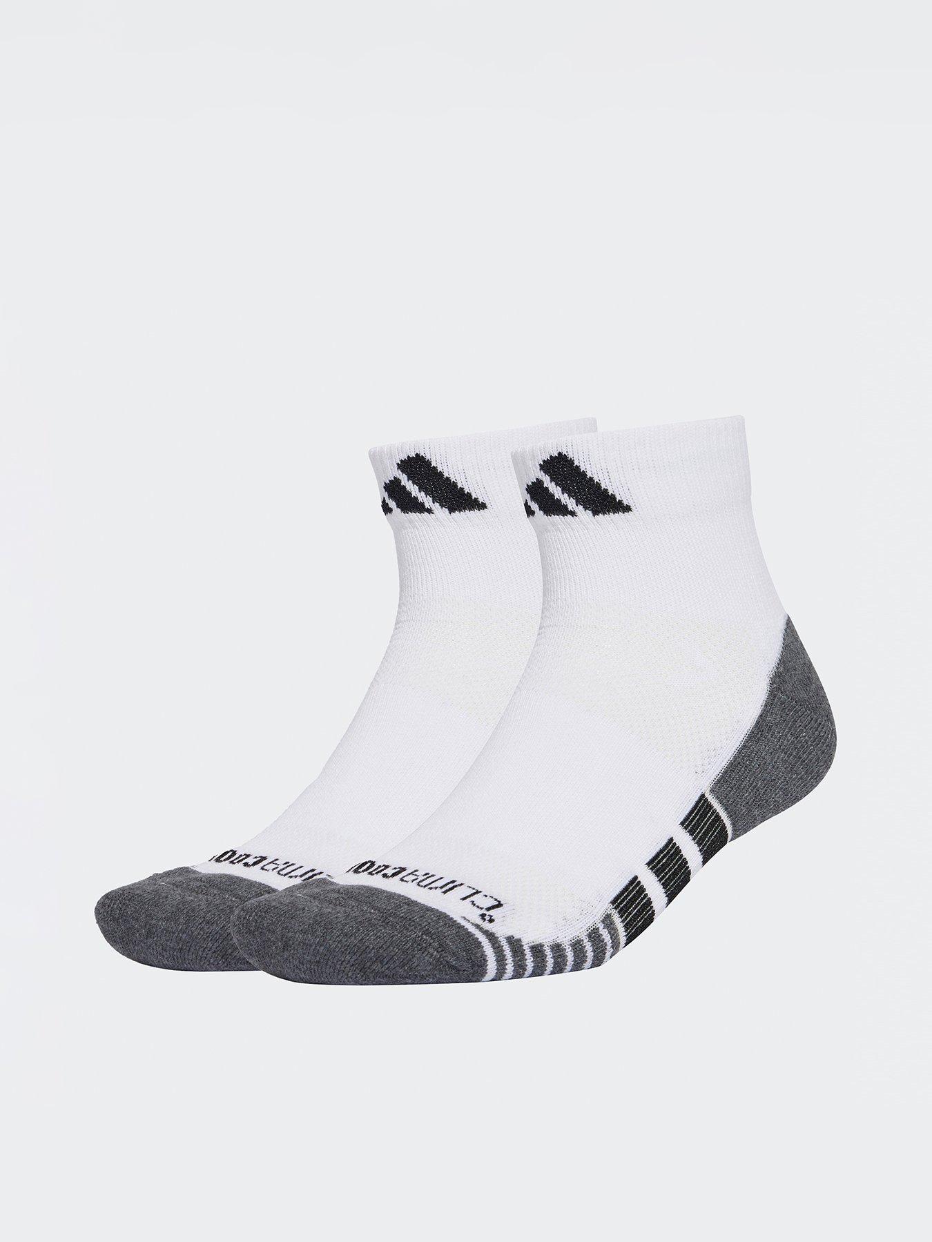 adidas-unisex-training-cushioned-quarter-socks-3-pack-whiteblack
