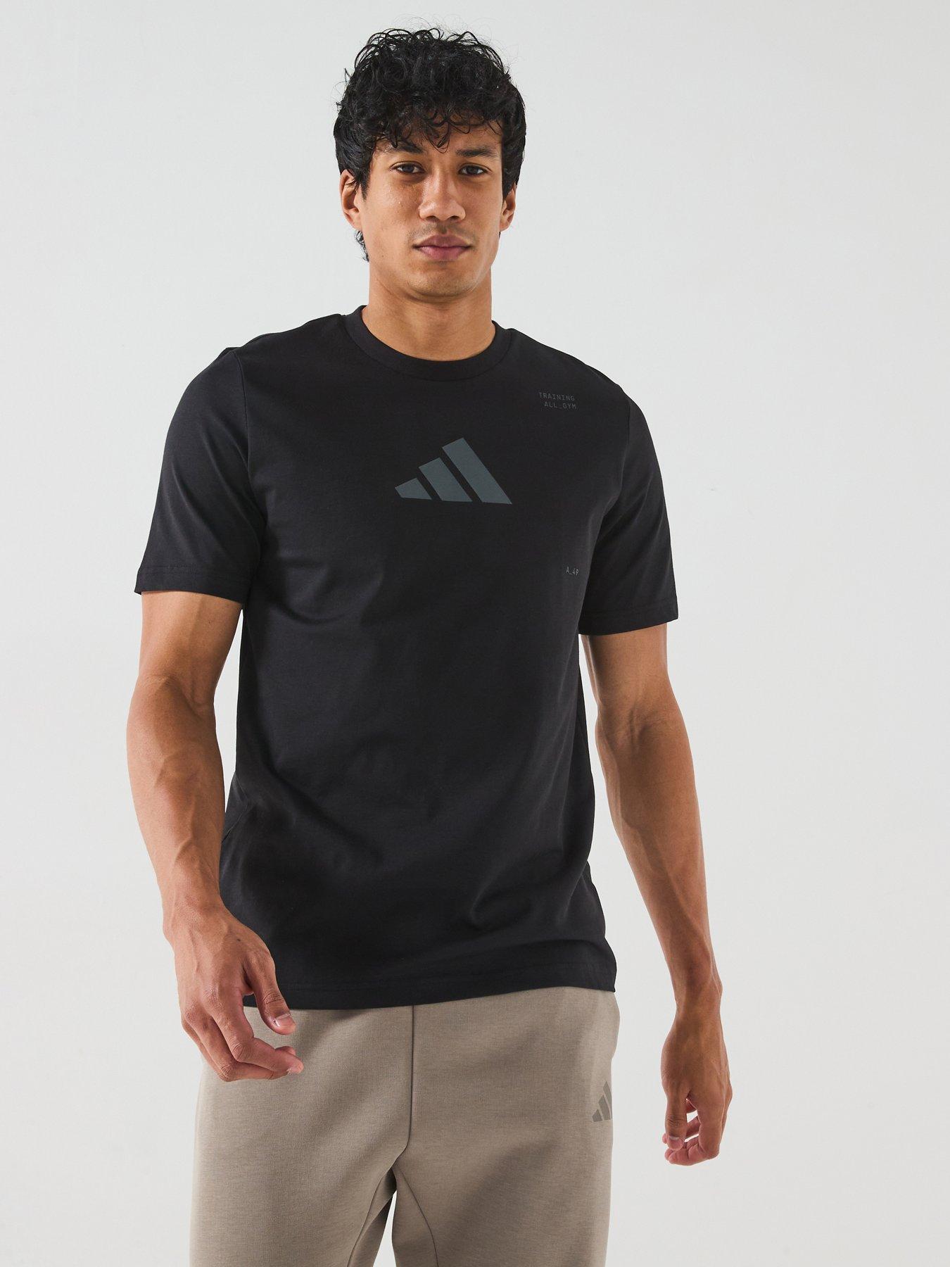 undefined Mens Training Graphic T-Shirt - Black