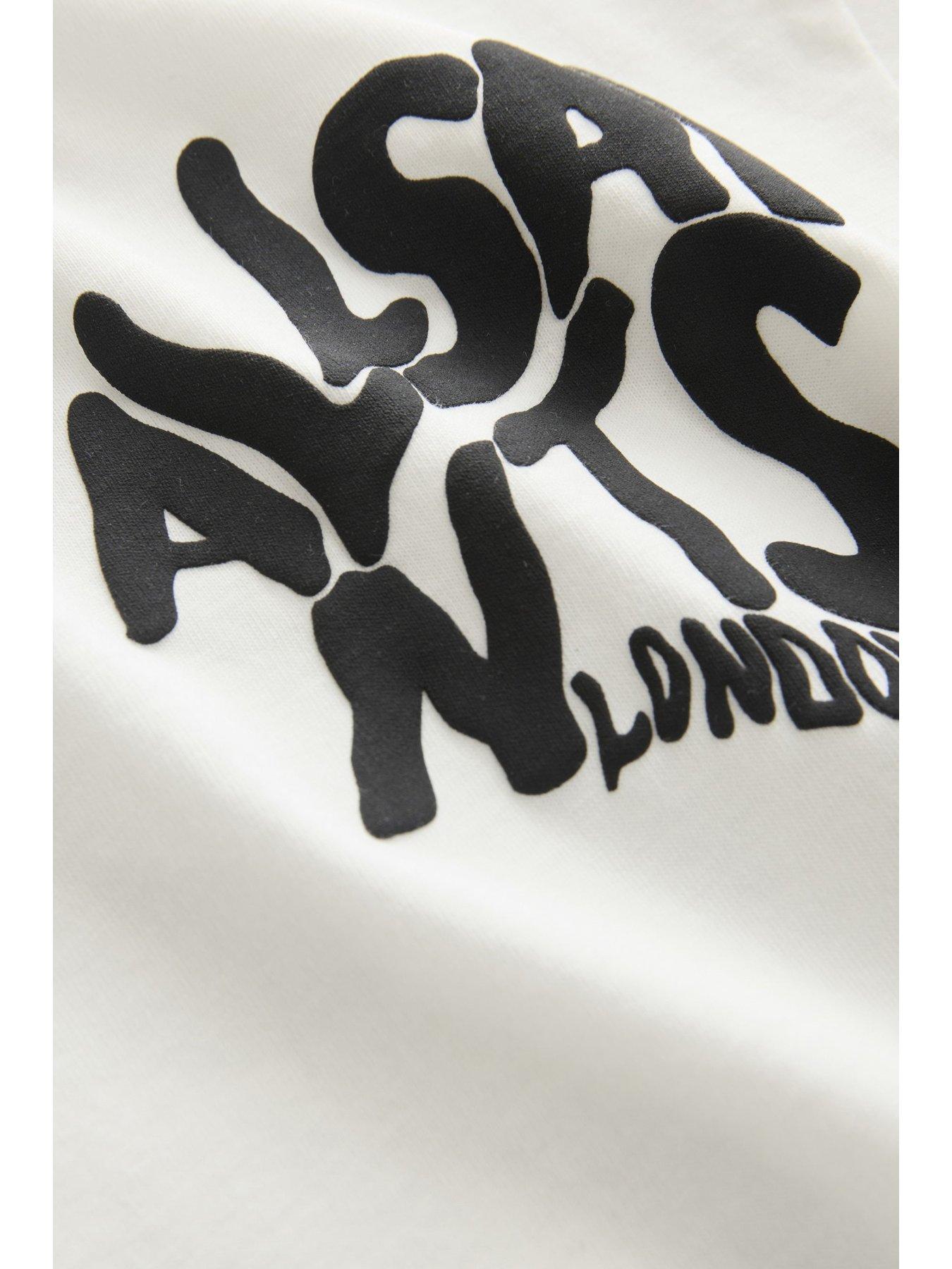 Image 7 of 7 of smALLSAINTS Boys Back Print Orlando Logo T-shirt - White