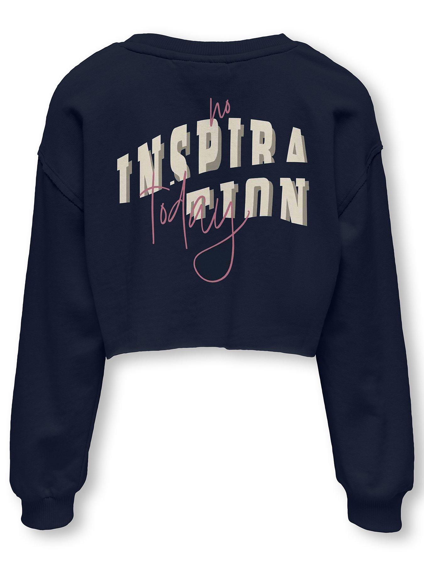back image of only-kids-girls-no-inspiration-cropped-sweat-top-night-sky-navy