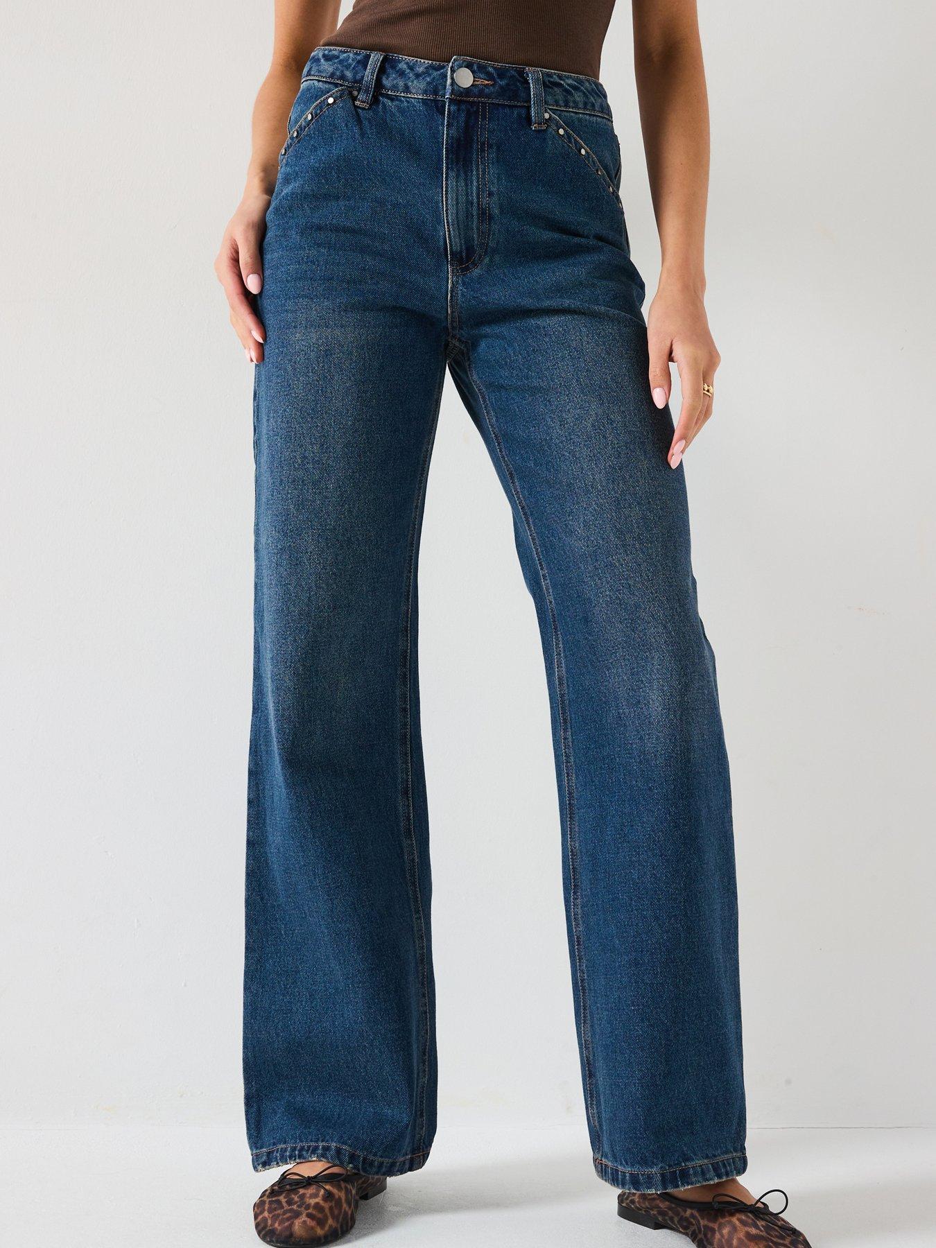 v-by-very-stud-trim-wide-leg-jeans-dark-wash