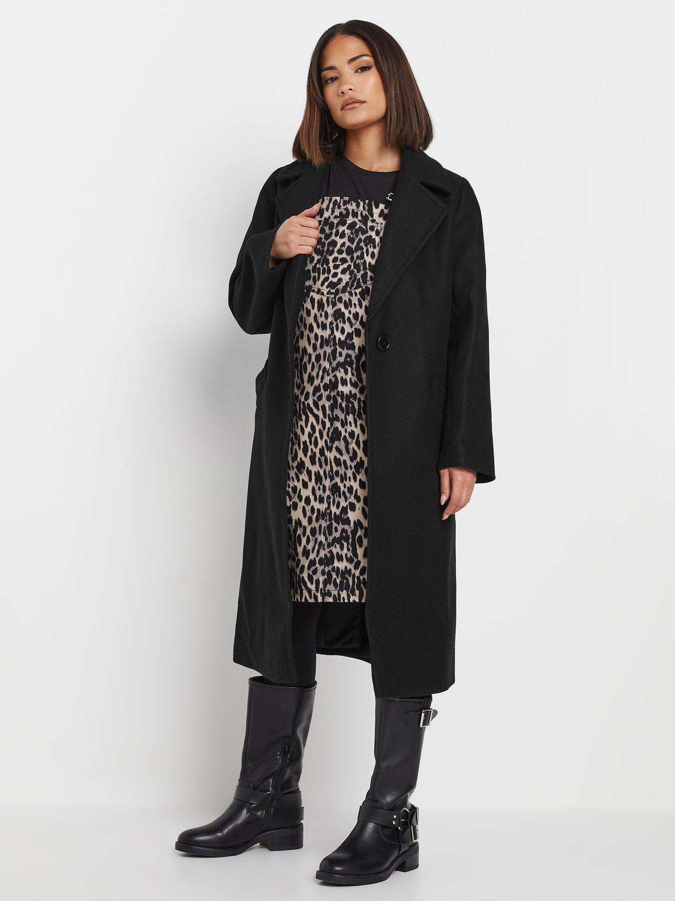 Petite Button City Coat
