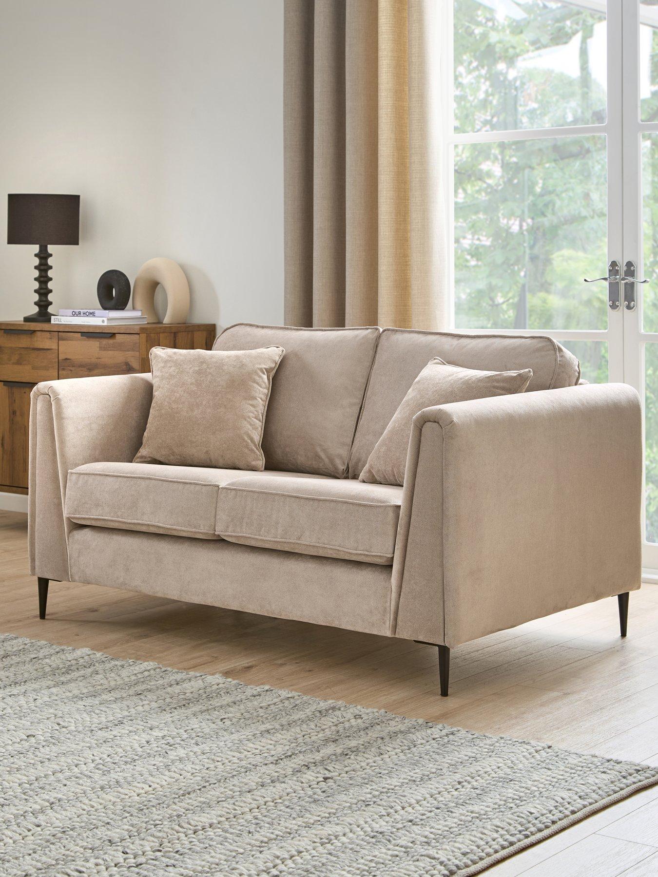 The Very Collection Messina 2 Seater Standard Back Fabric Sofa - FSC® Certified