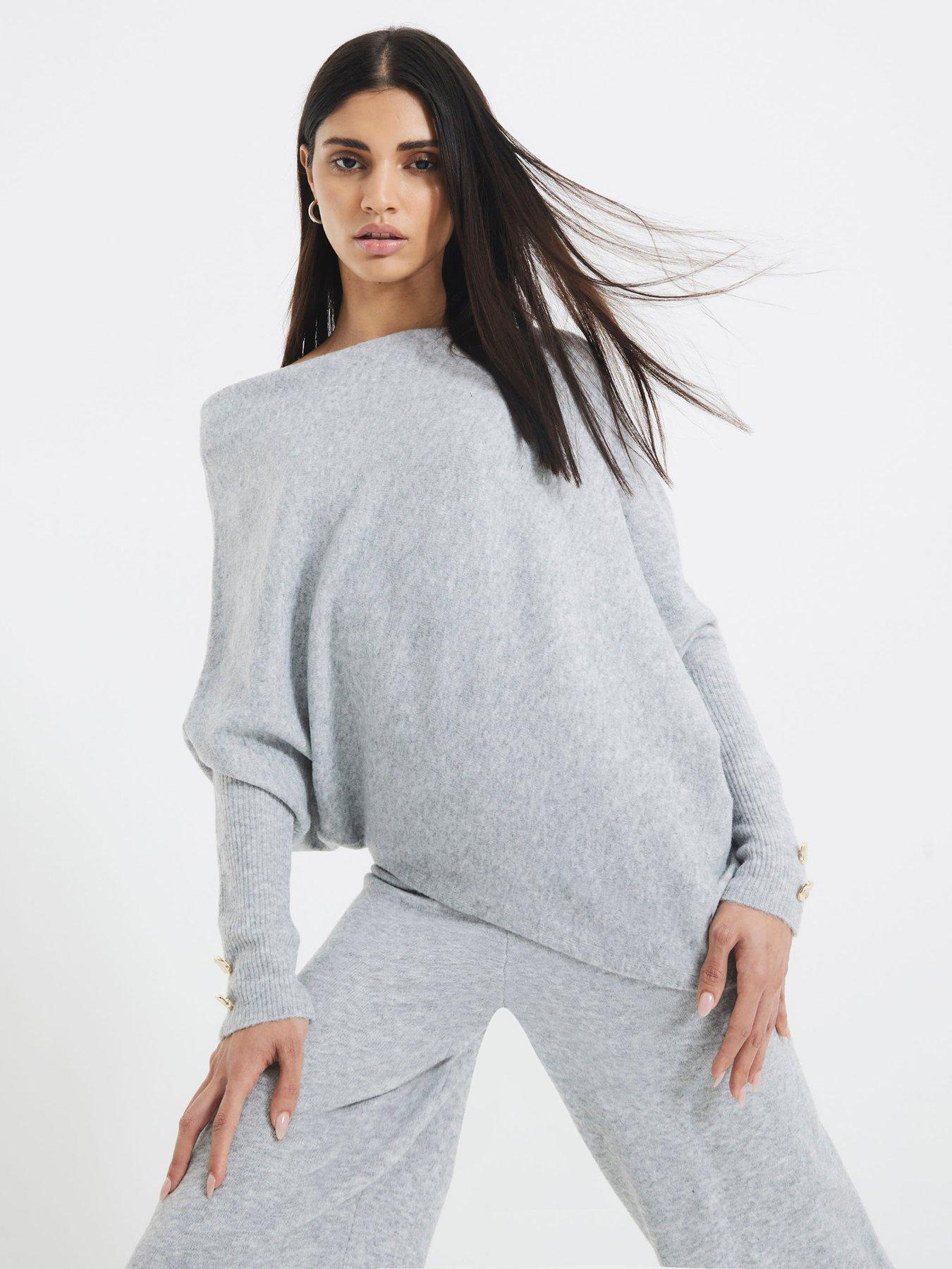 river-island-off-the-shoulder-jumper-grey