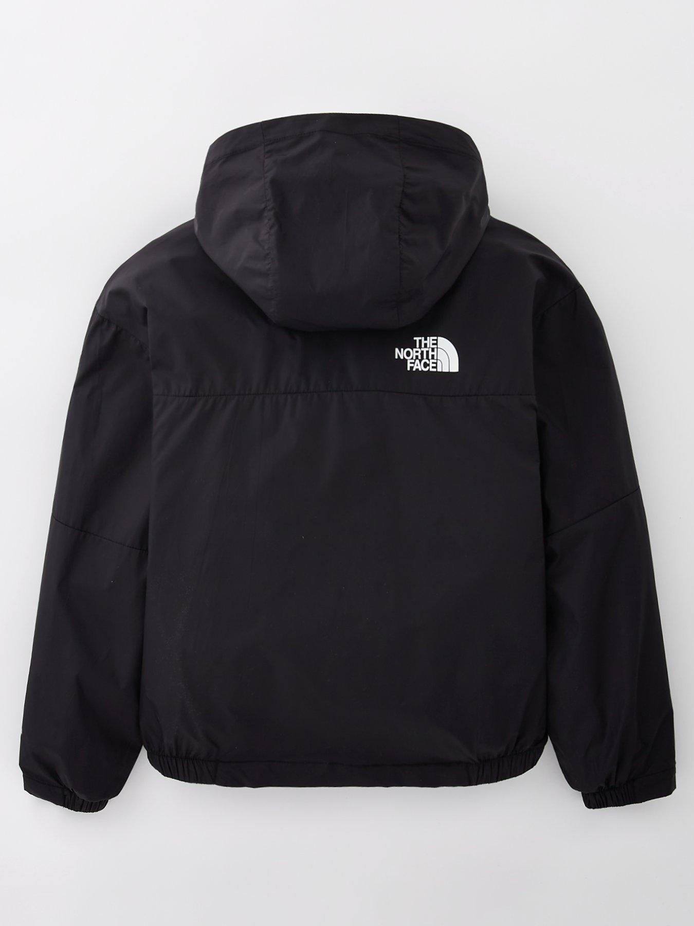 THE NORTH FACE Teen Mountain Wind Jacket Black Littlewoods