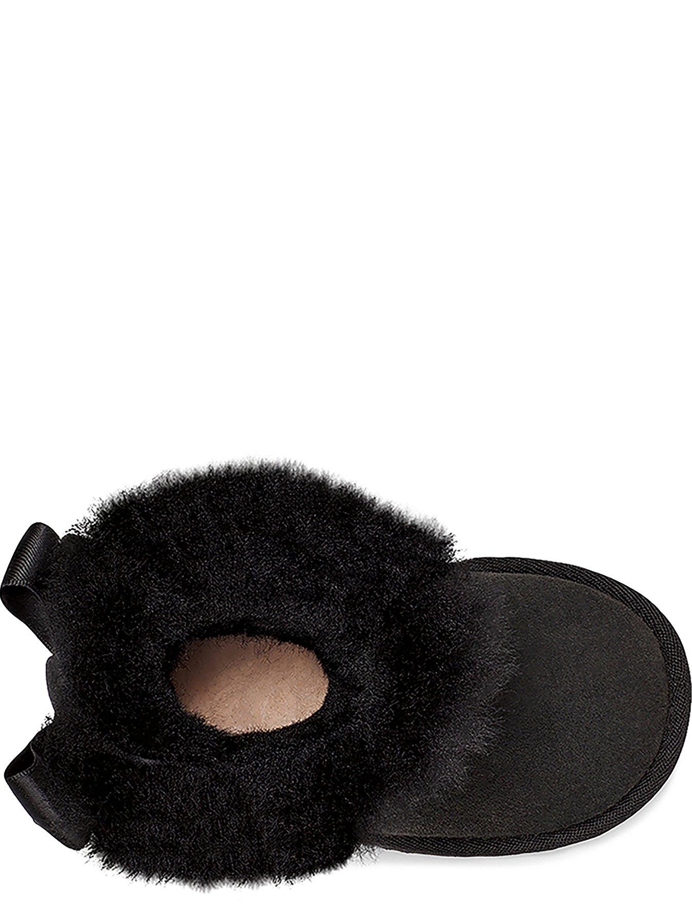 Image 3 of 3 of UGG Kids Bailey Bow II Boots - Black
