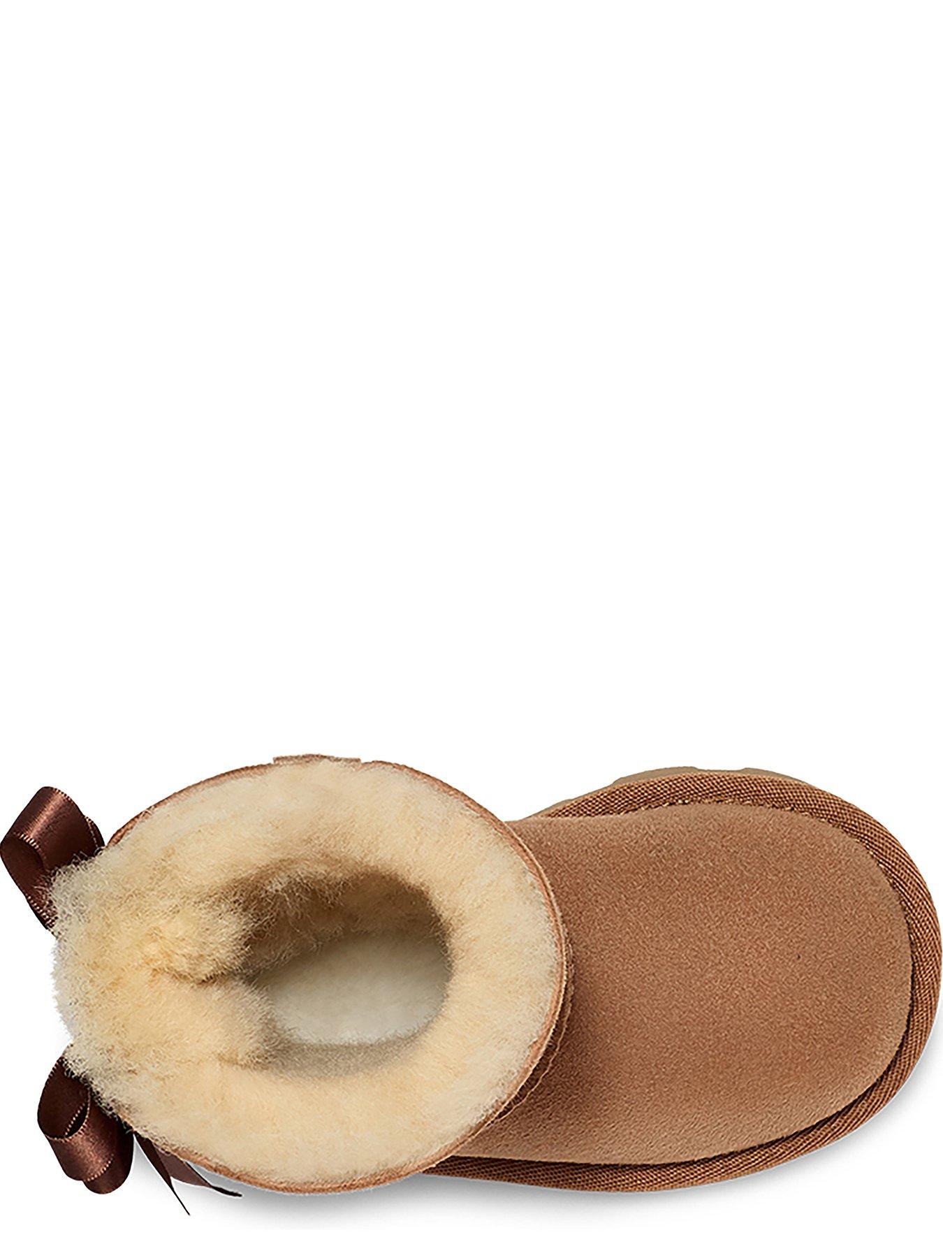  image of ugg-kids-bailey-bow-ii-boots--chestnut