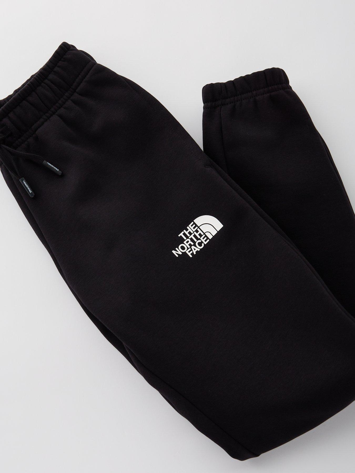  image of the-north-face-teen-regular-tapered-joggers-black