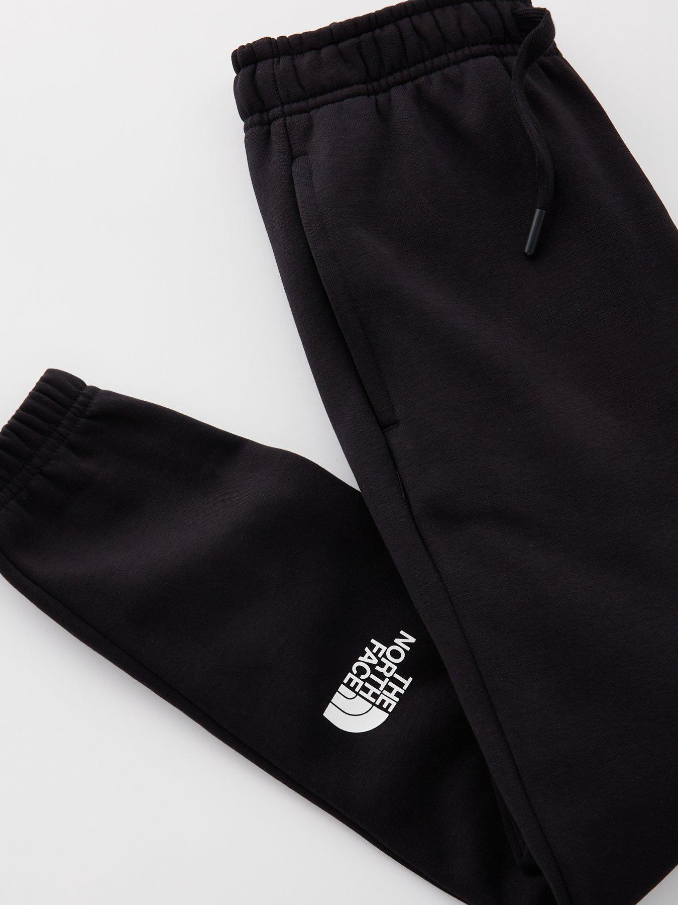  image of the-north-face-teen-regular-tapered-joggers-black