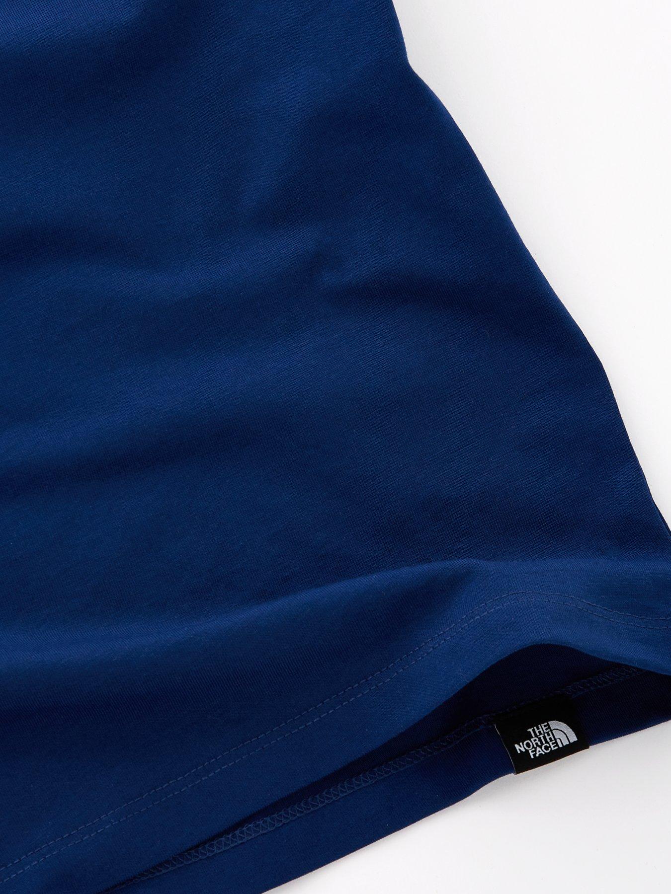  image of the-north-face-boys-short-sleeve-easy-tee-blue