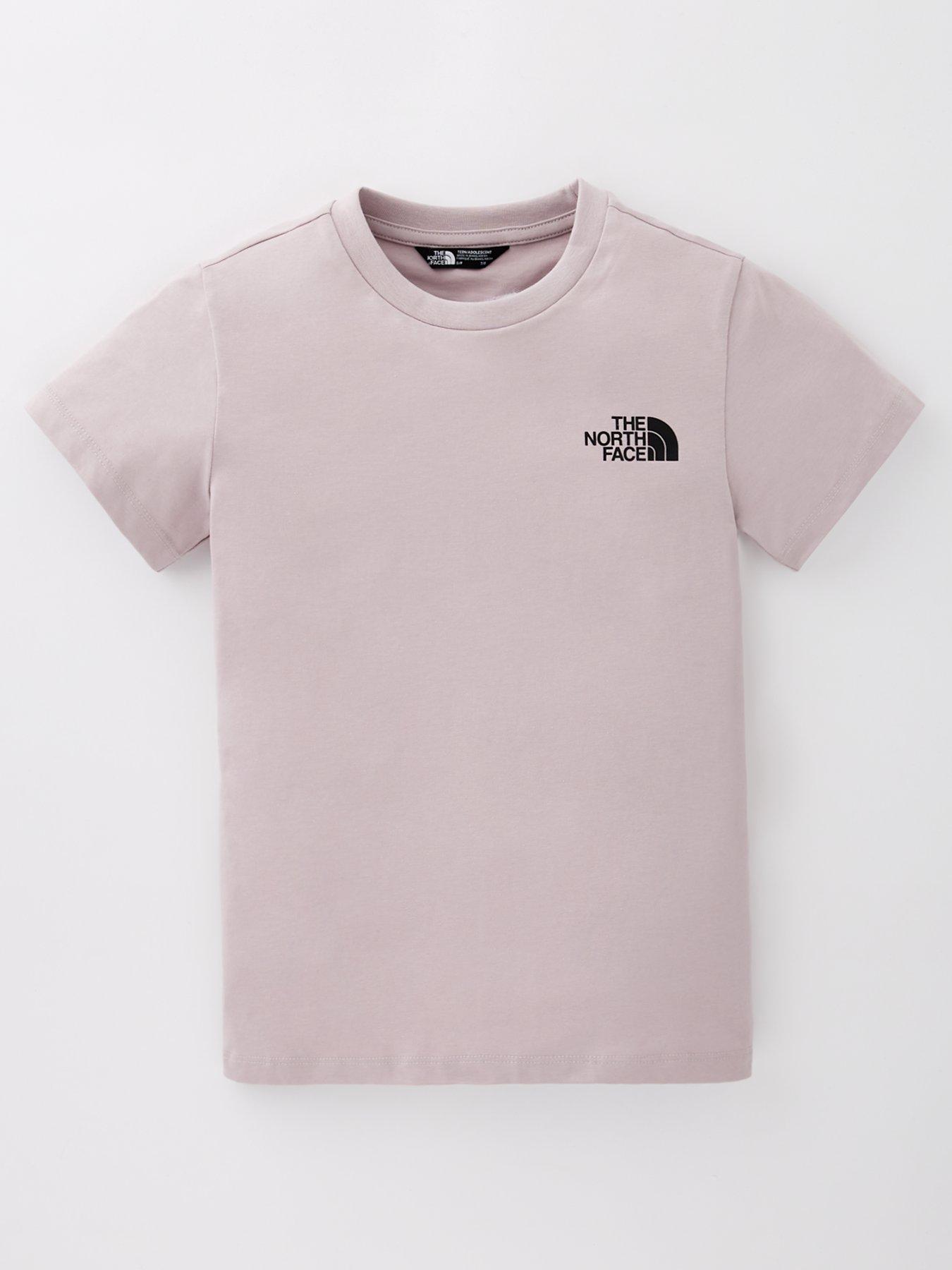 the-north-face-teen-short-sleeve-simple-dome-tee-grey