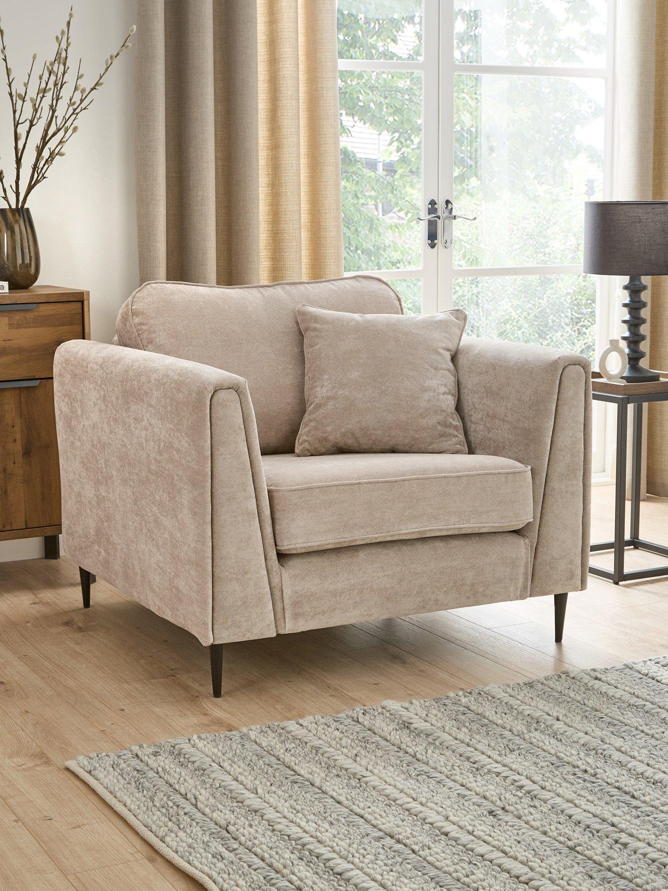 Very Home Messina Standard Back Fabric Armchair - FSC® Certified