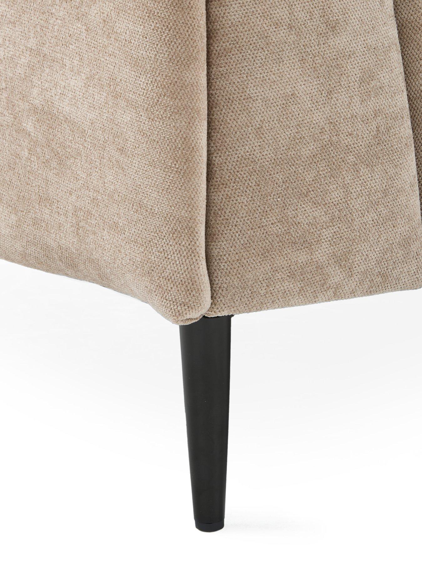  image of very-home-messina-standard-back-fabric-armchair-fscreg-certified