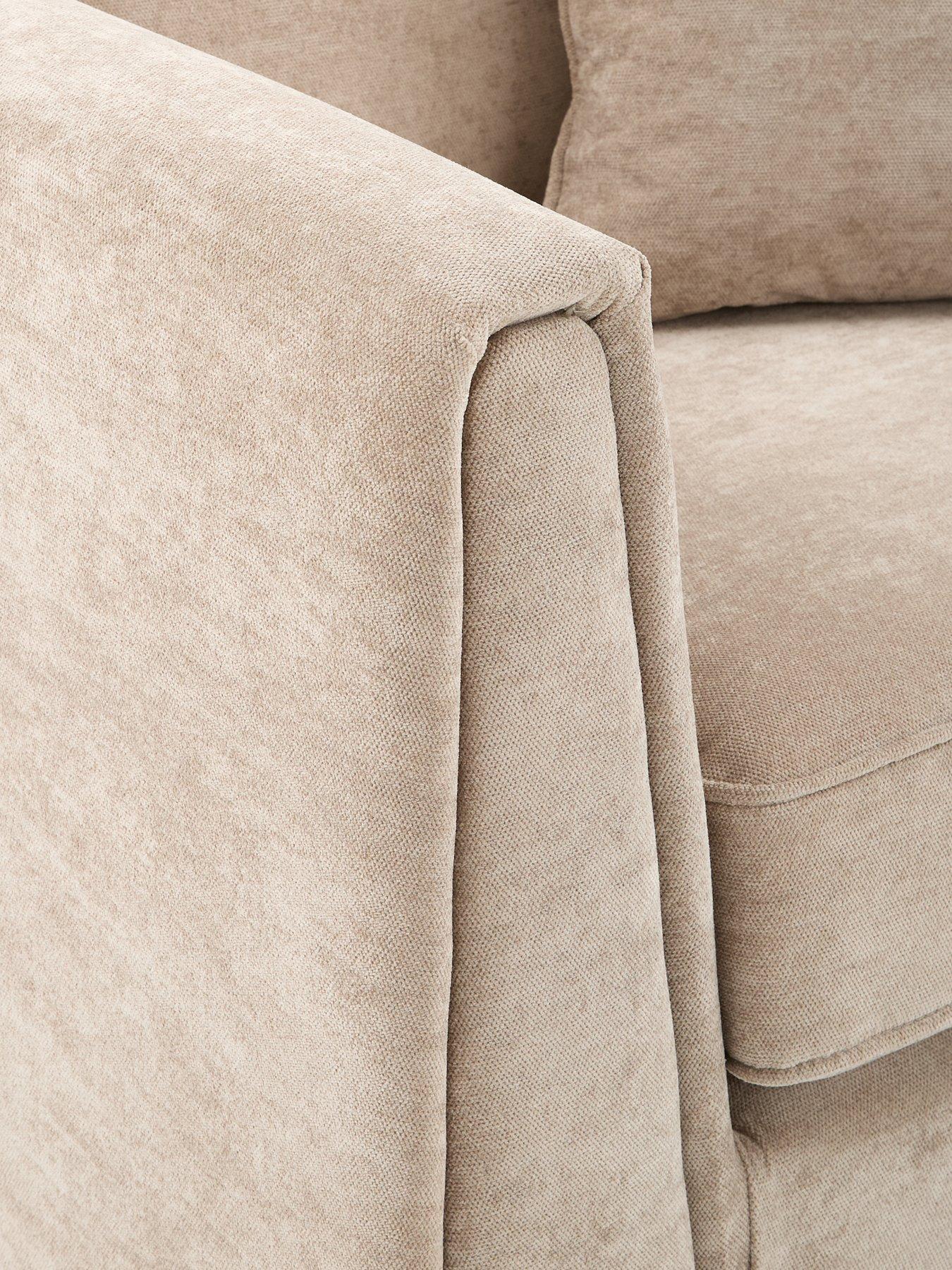  image of very-home-messina-standard-back-fabric-armchair-fscreg-certified