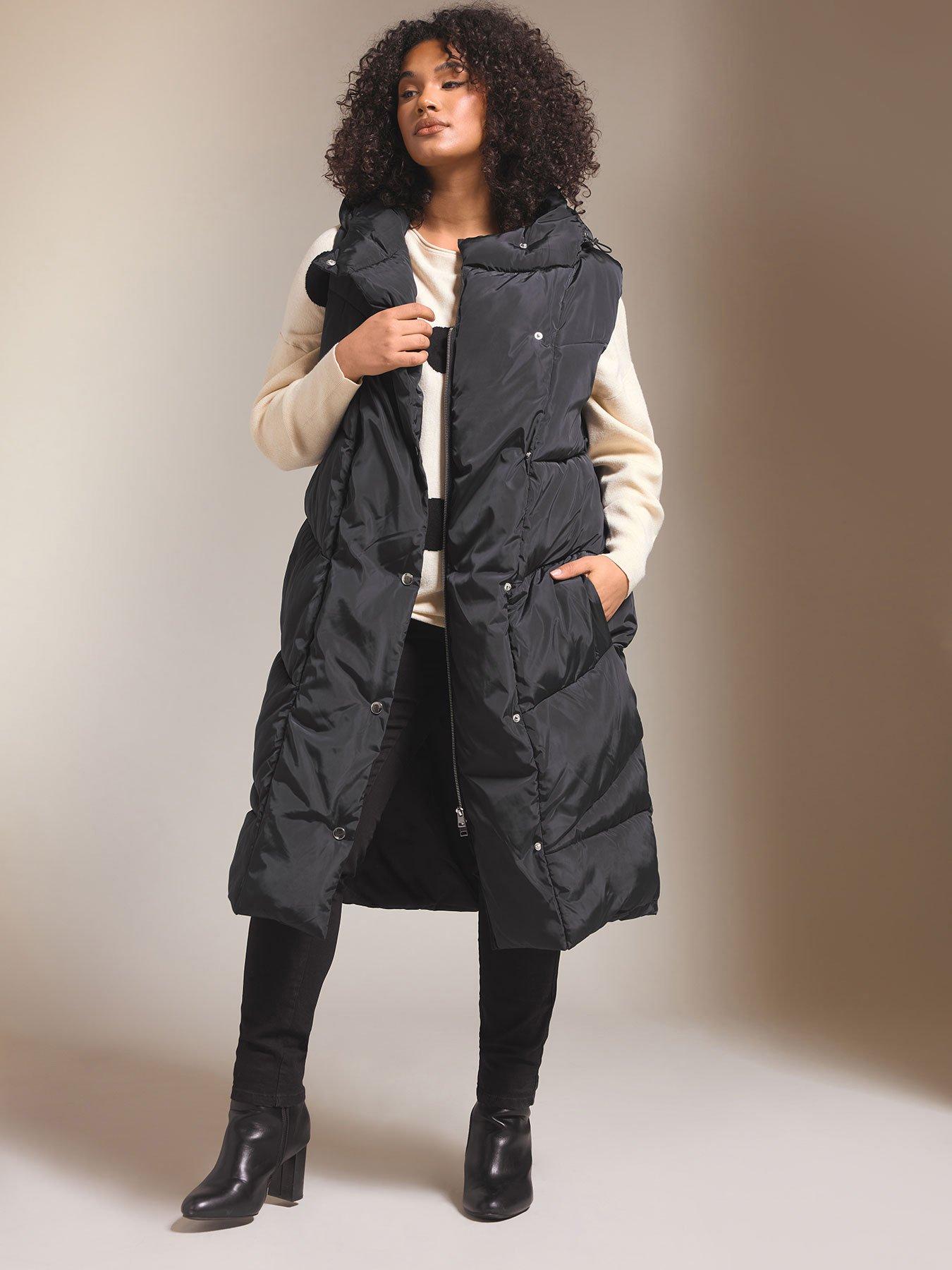 undefined Padded Gilet - Black