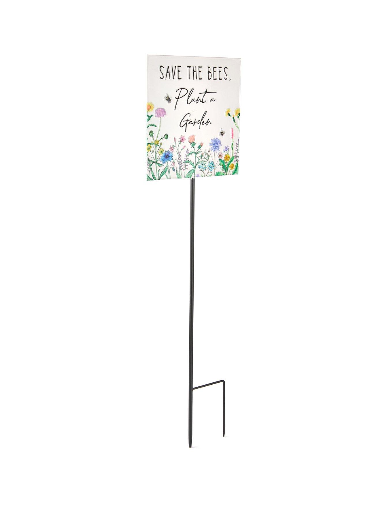  image of heaven-sends-save-the-bees-springnbspgarden-stake