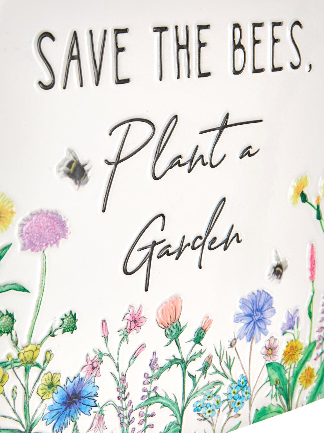  image of heaven-sends-save-the-bees-springnbspgarden-stake