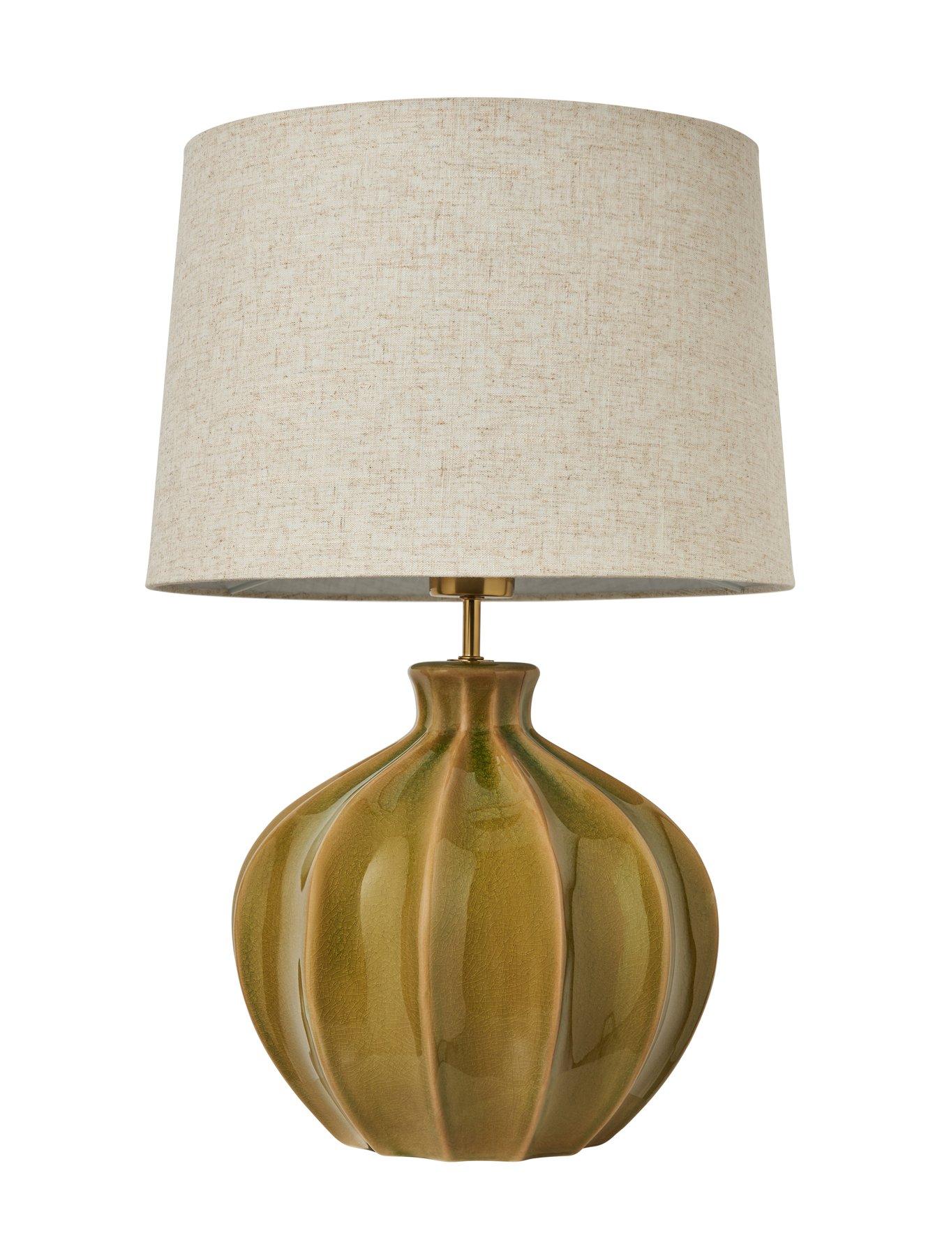  image of the-very-collection-large-ceramic-ripple-table-lamp