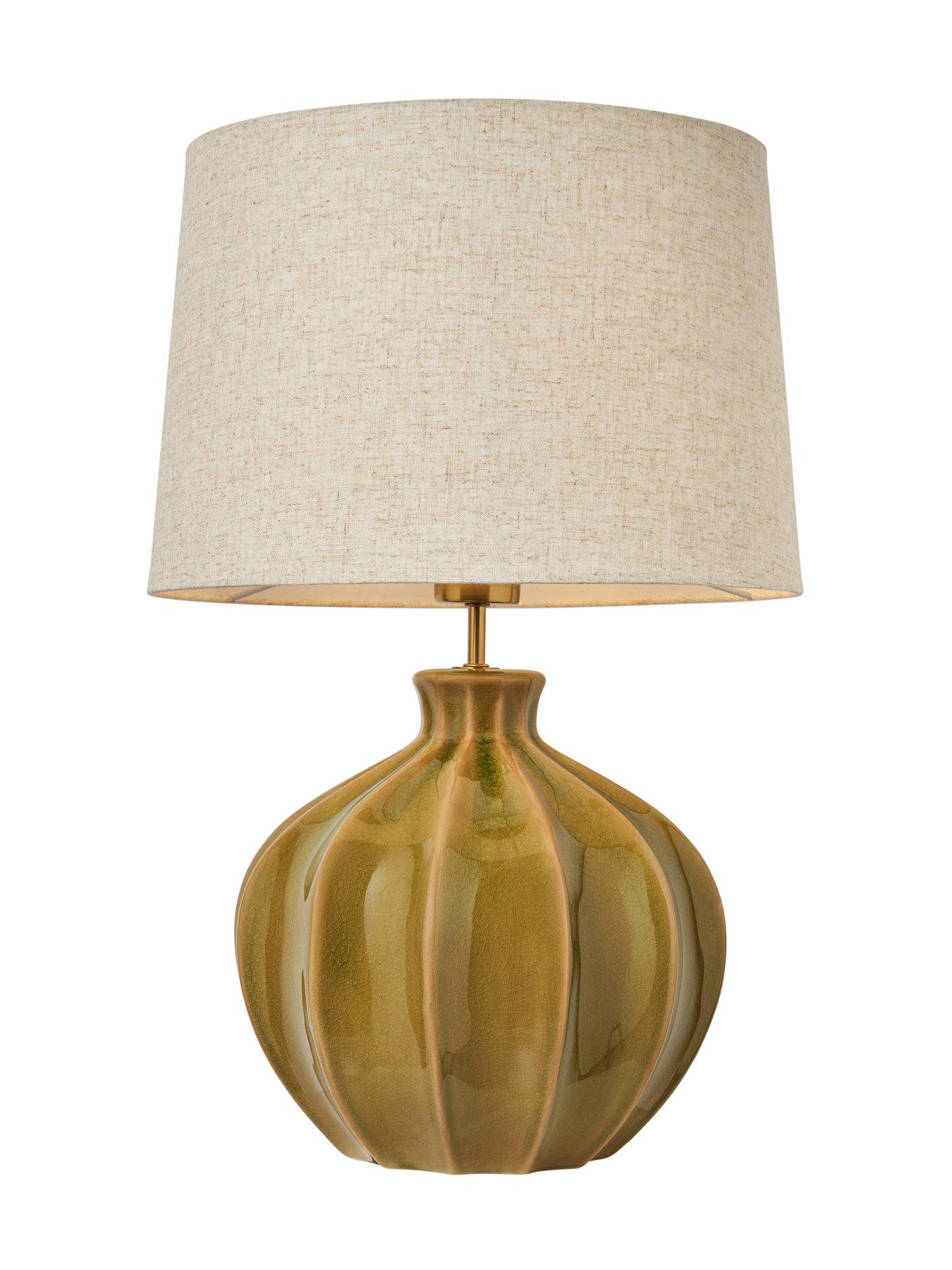  image of the-very-collection-large-ceramic-ripple-table-lamp
