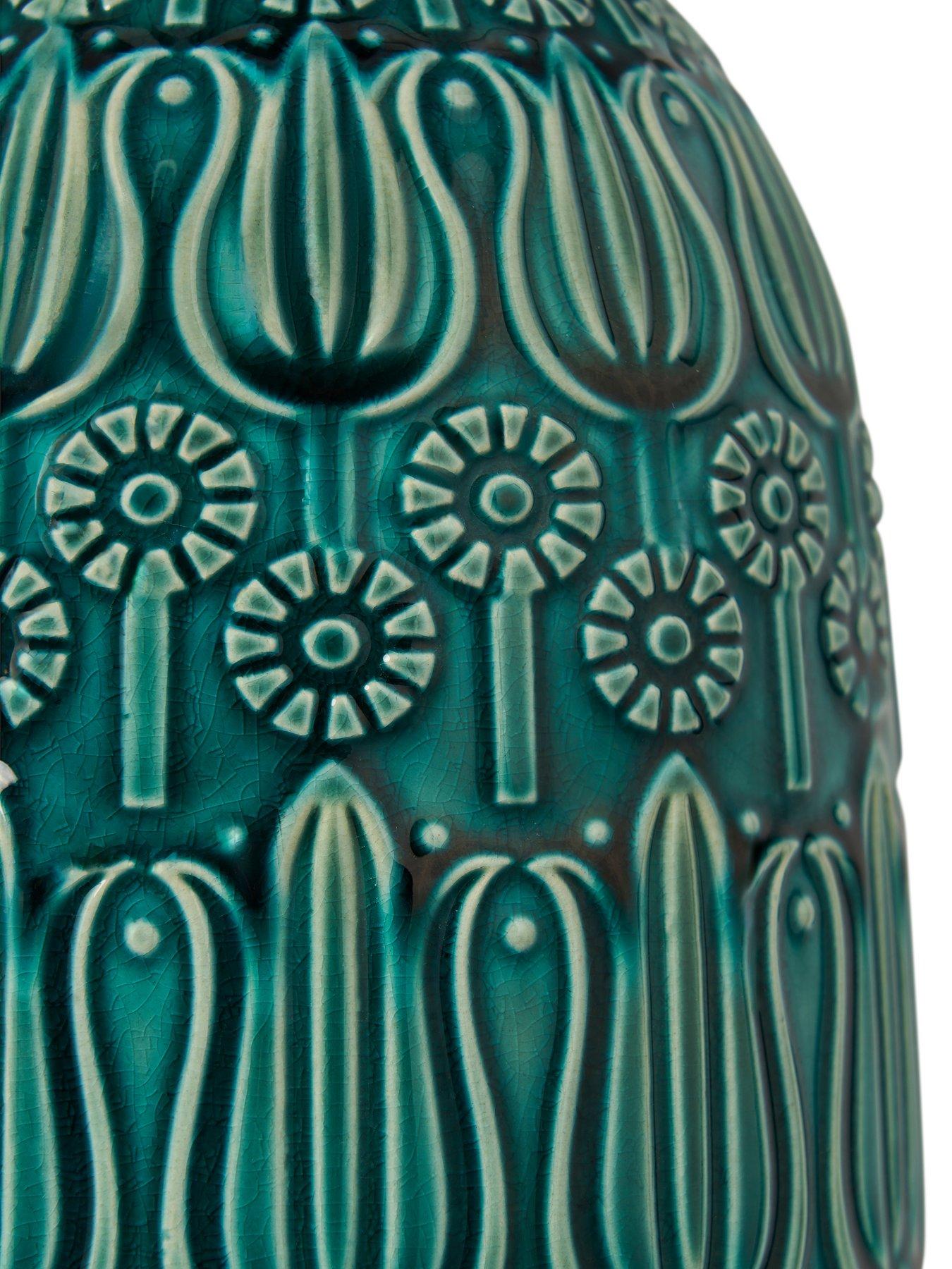 Image 4 of 5 of The Very Collection Ceramic Tulip Table Lamp