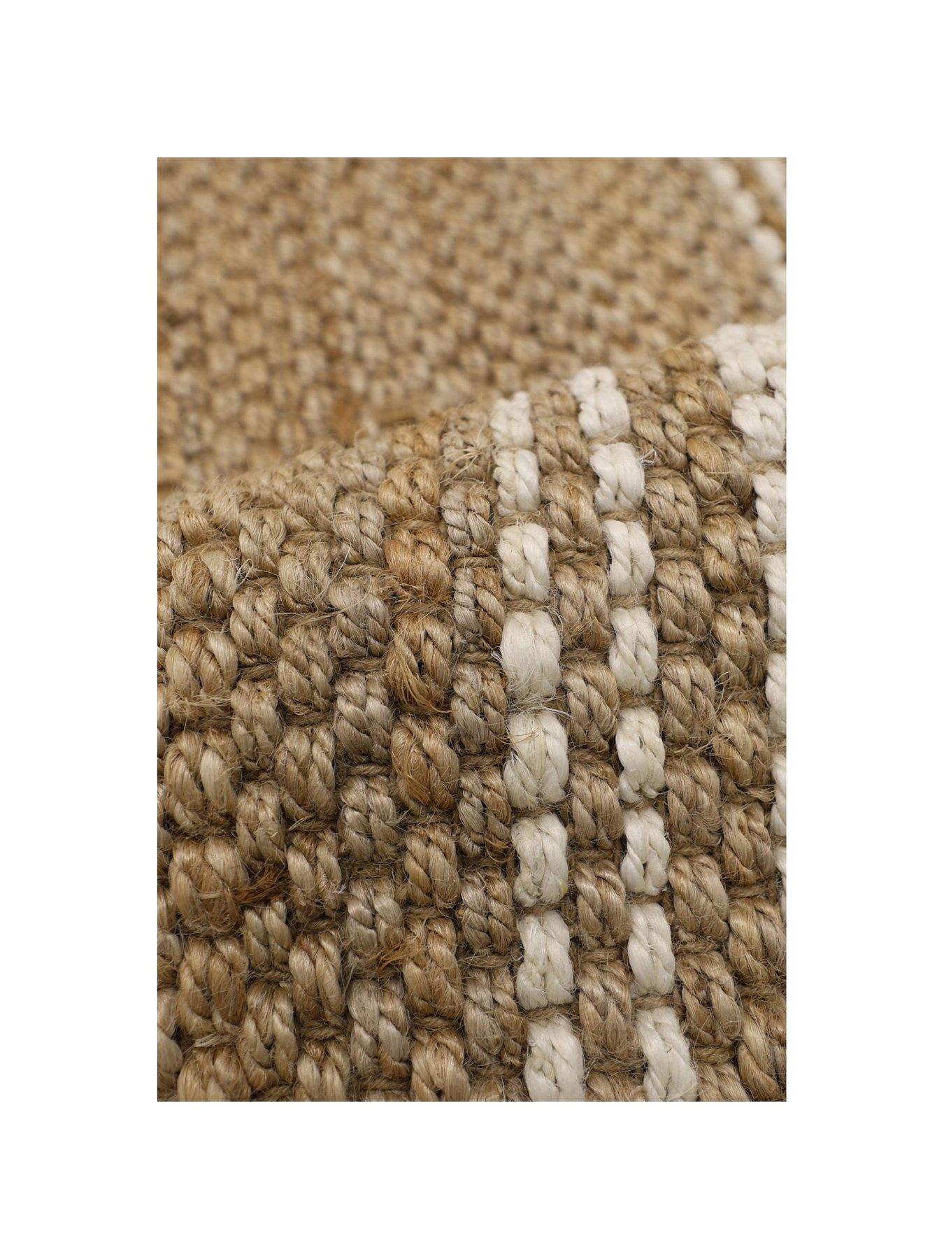  image of the-very-collection-jute-stripe-runner-natural