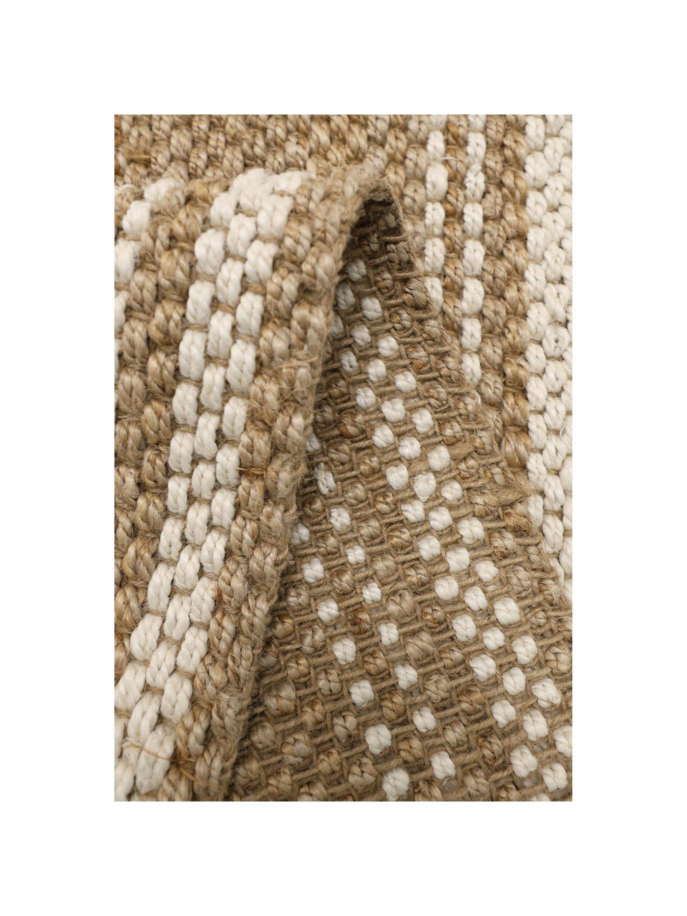  image of the-very-collection-jute-stripe-runner-natural