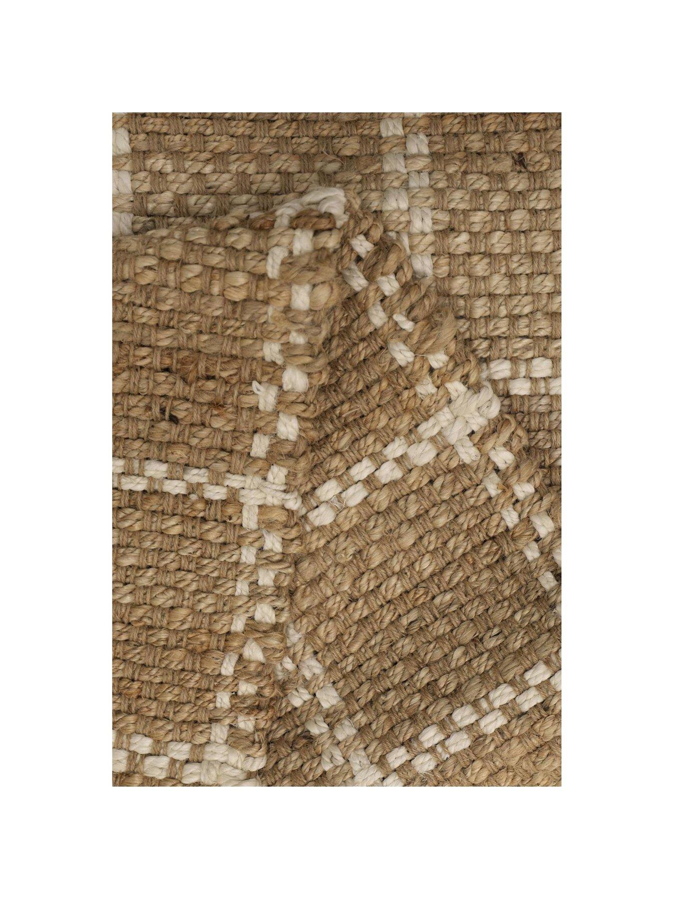  image of very-home-jute-check-runnernbsp