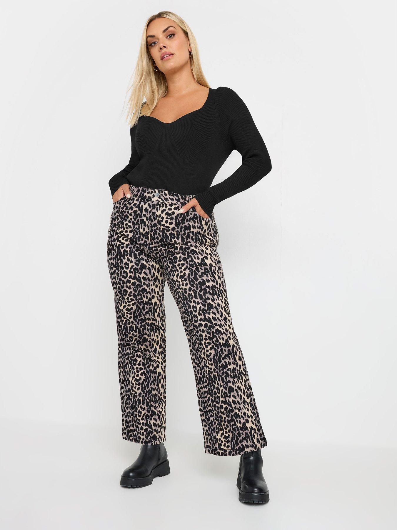 Image 3 of 4 of Yours Curve Ribbed Jumper - Black
