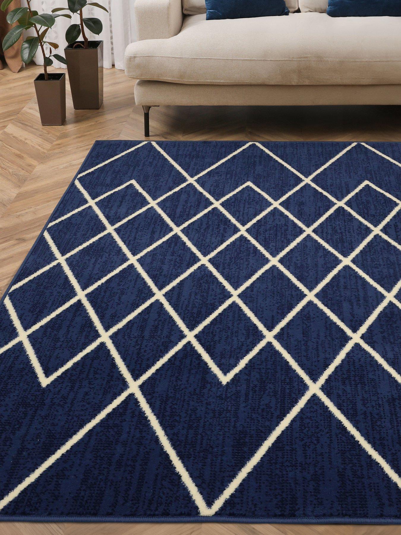 very-home-maestro-berber-denim-blue-rug