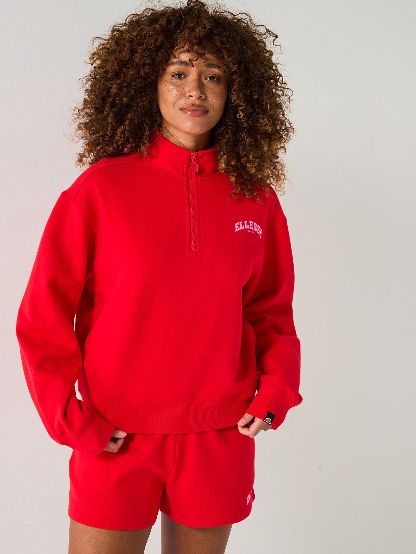 undefined Womens Very Exclusive Gientra Sweatshirt  &  Short Set - Red