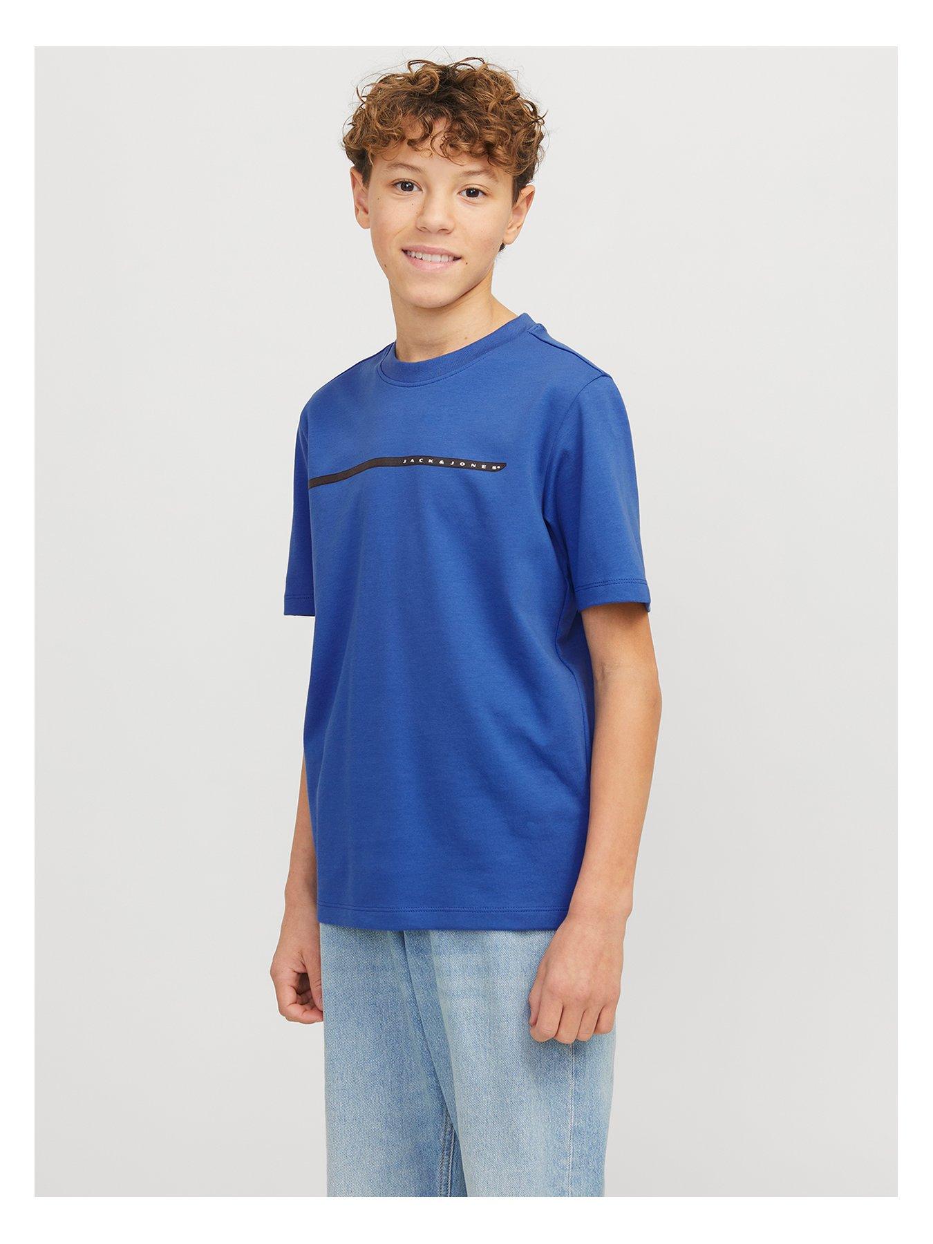 jack-jones-junior-boys-fusion-full-branding-short-sleeve-t-shirt-blue