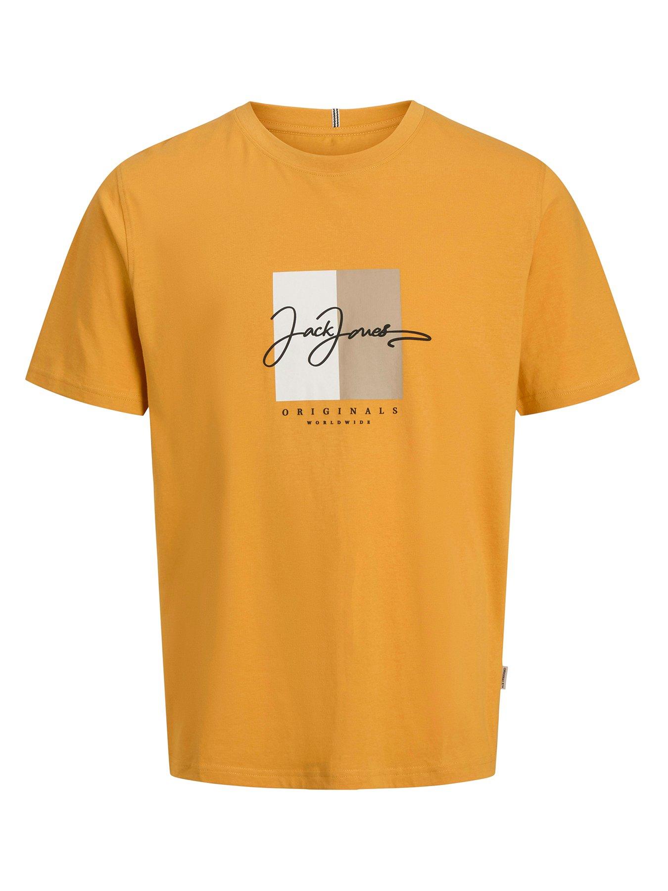 jack-jones-junior-boys-frederiksberg-boxscript-short-sleeve-t-shirt-golden-apricot-yellow